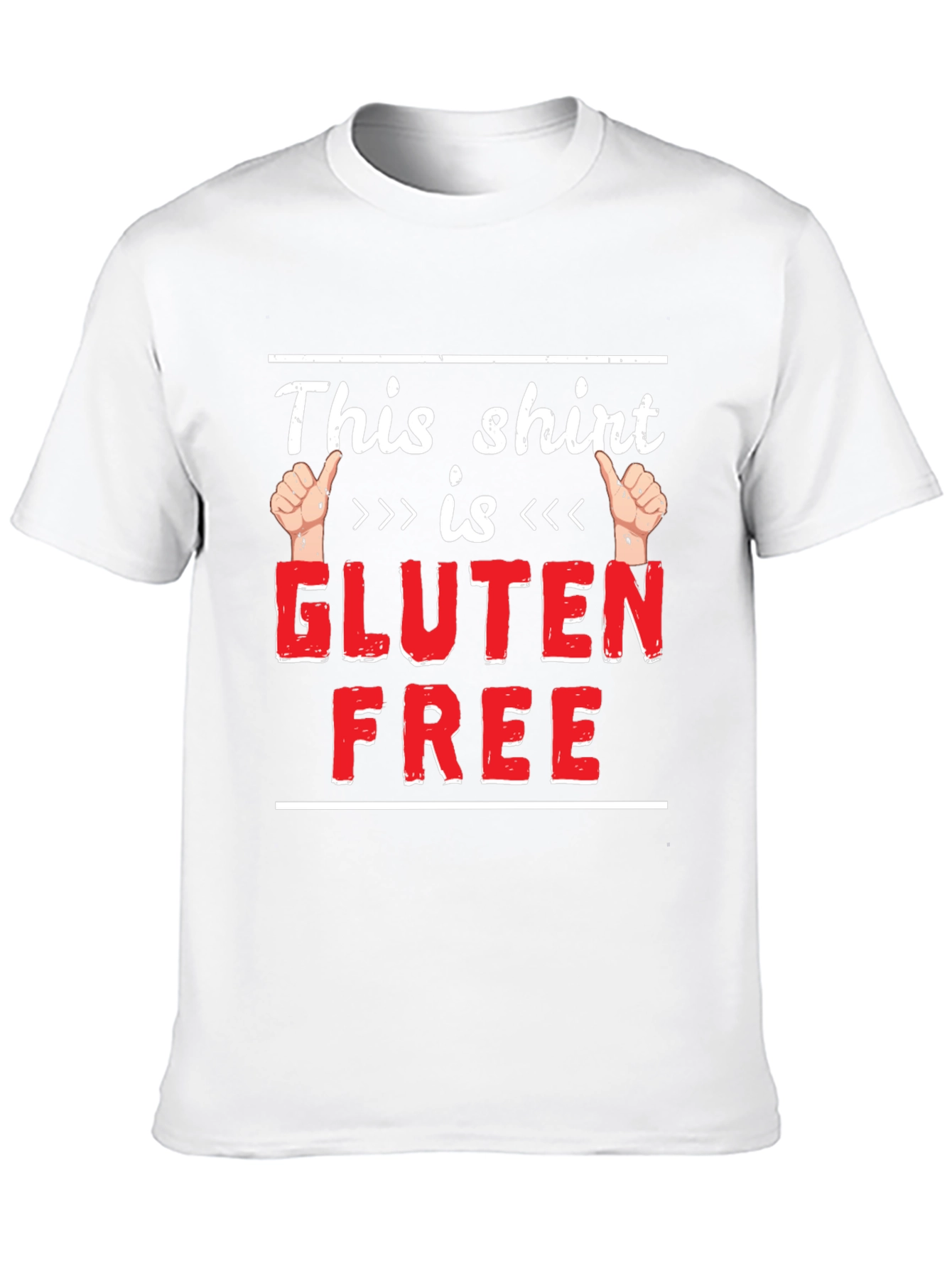 Gluten Free Shirt - Trendy Graphic Tee