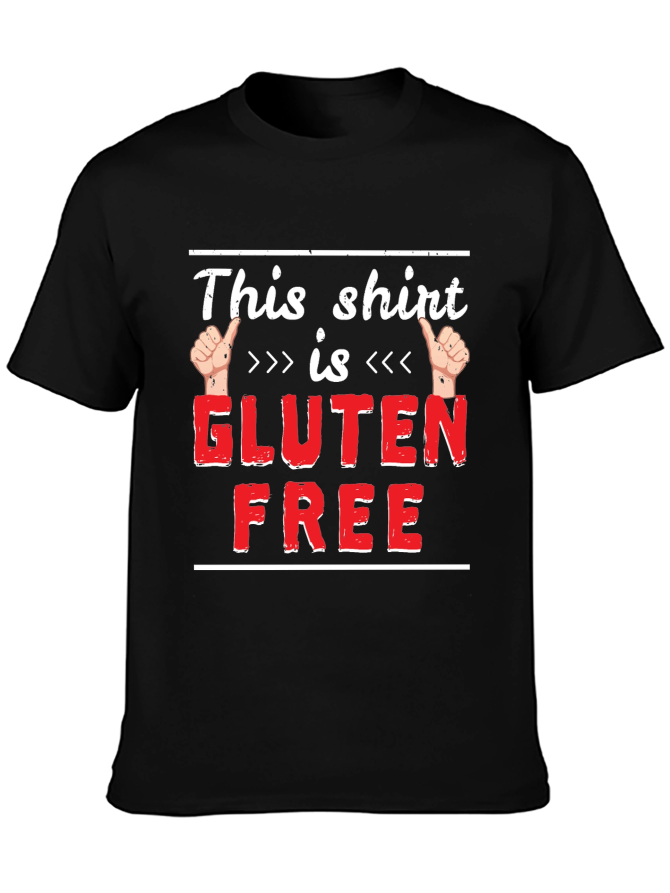 Gluten Free Shirt - Trendy Graphic Tee