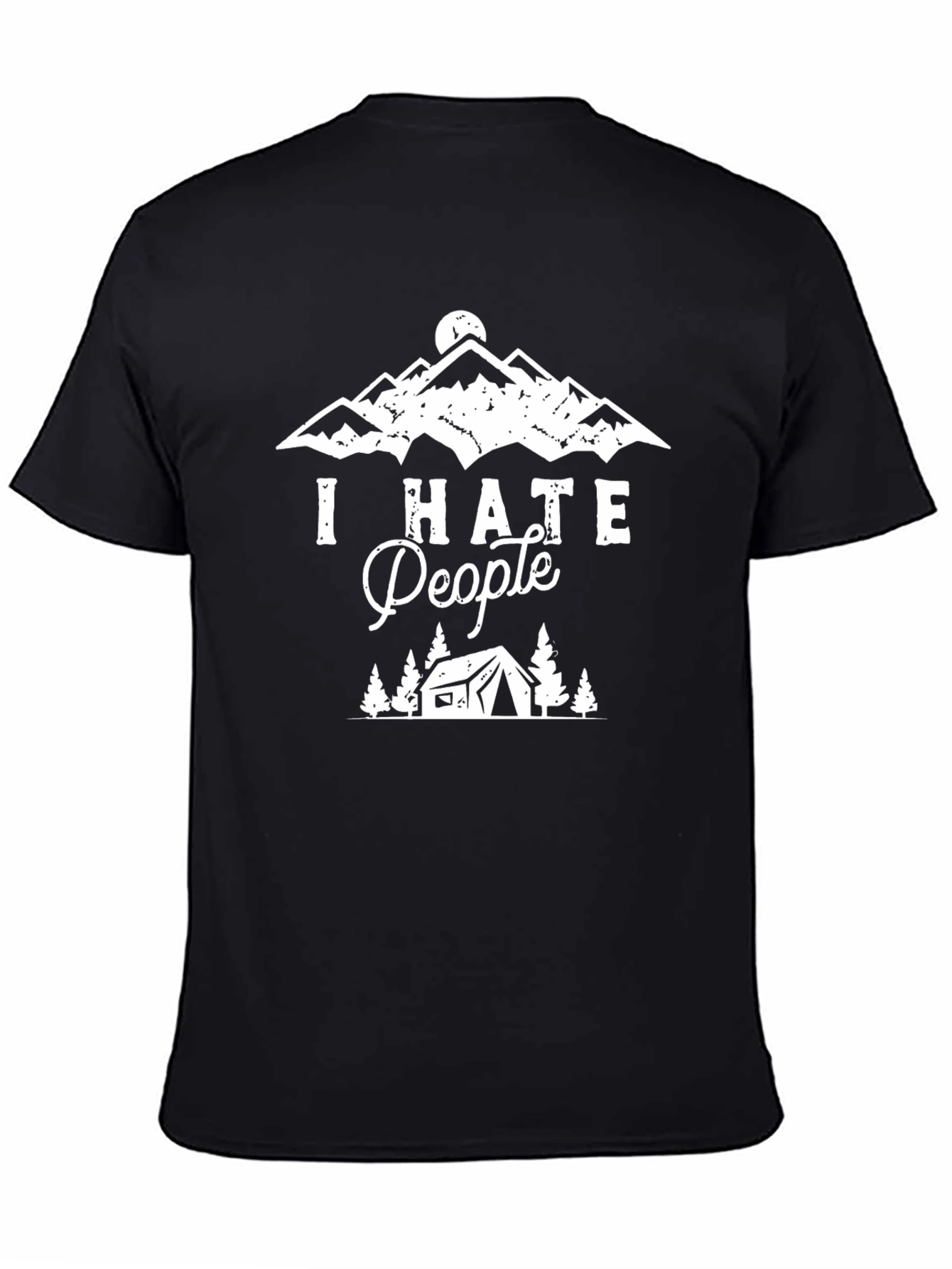 I Hate People Camping Graphic Tee