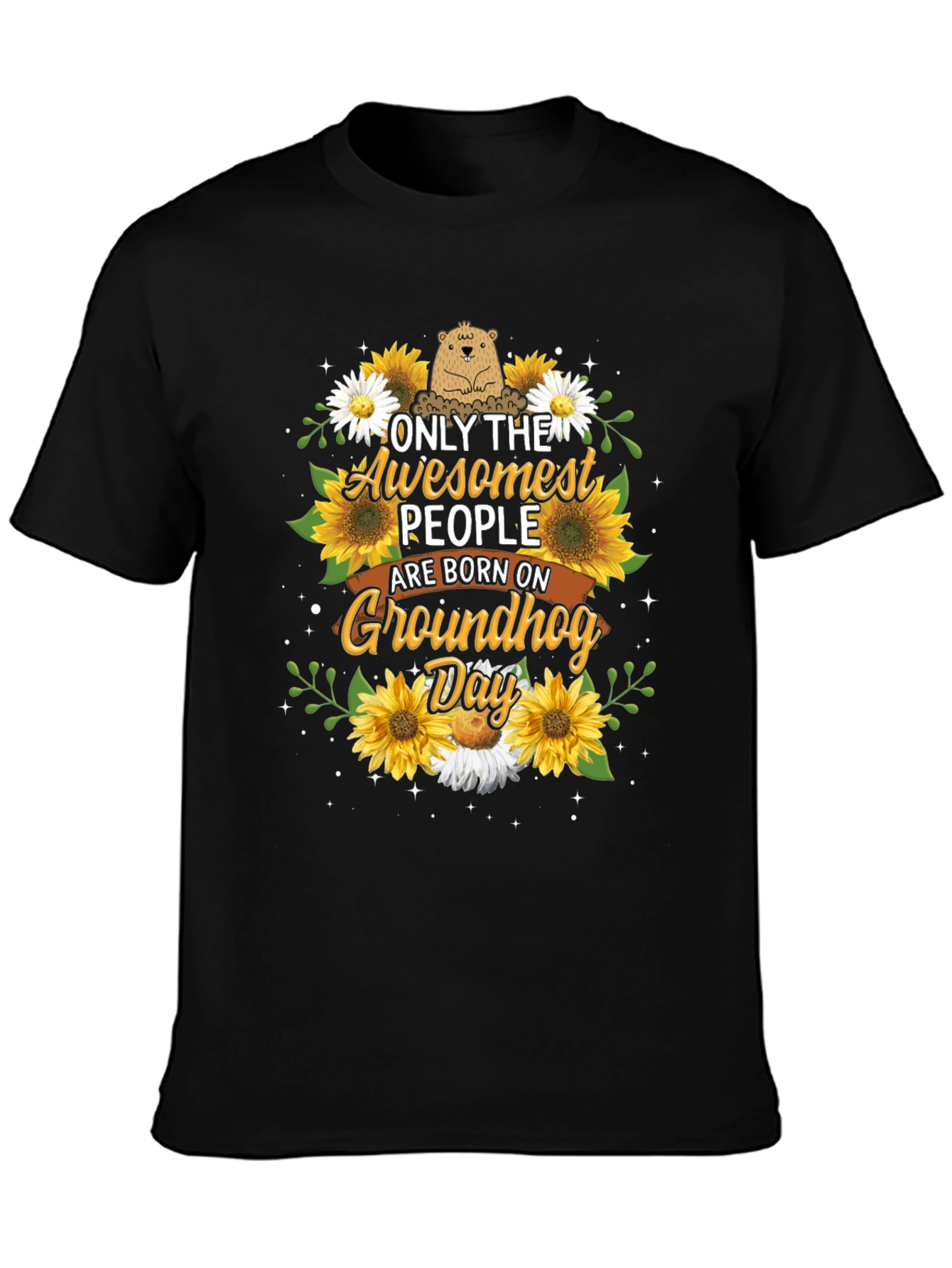 Awesome Groundhog Day T-Shirt
