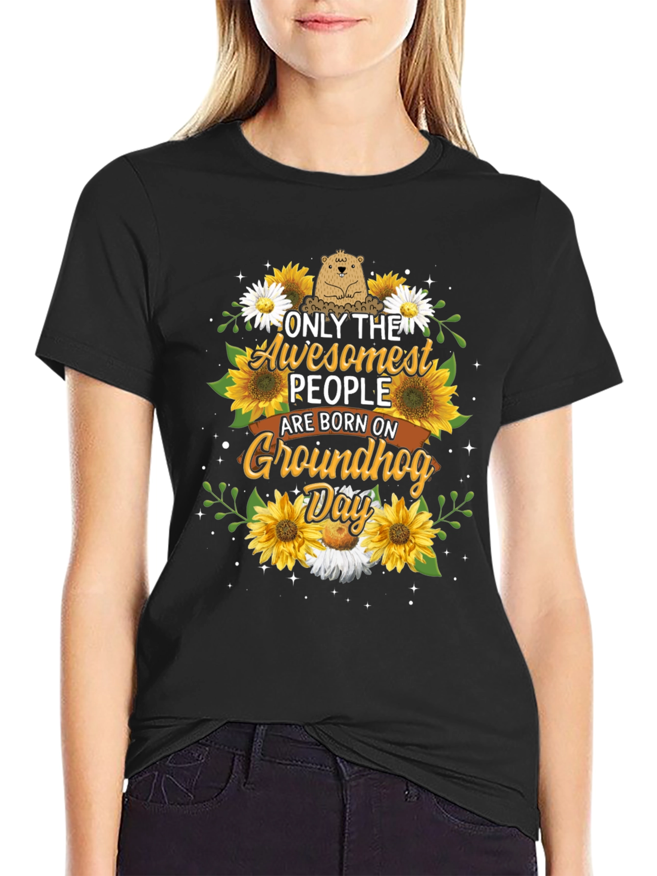 Awesome Groundhog Day T-Shirt