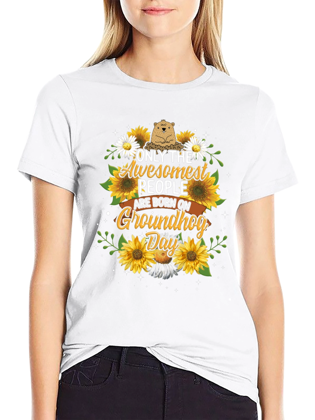 Awesome Groundhog Day T-Shirt