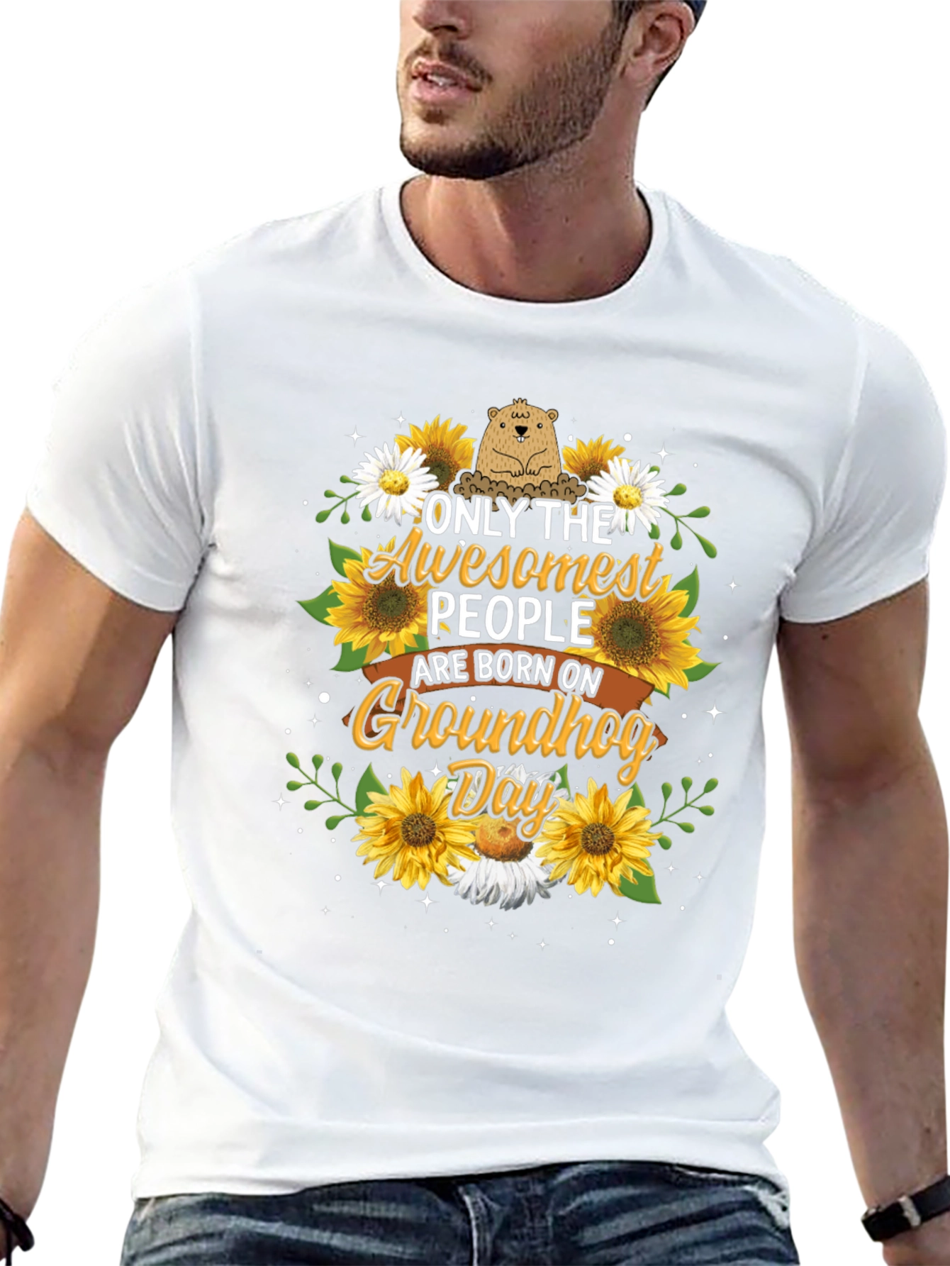 Awesome Groundhog Day T-Shirt