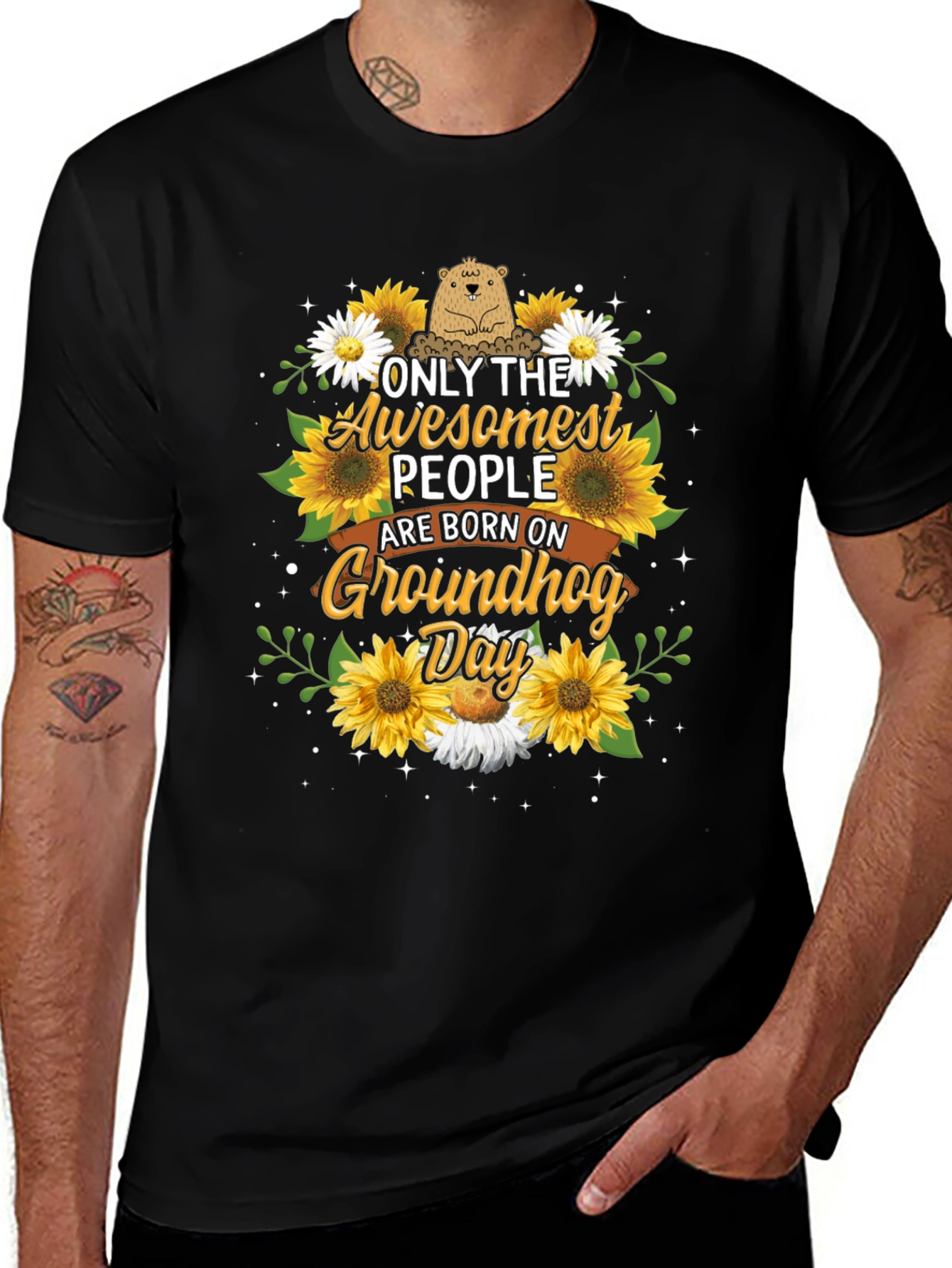 Awesome Groundhog Day T-Shirt