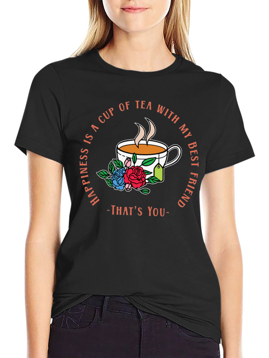 Tea Lover Graphic Tee - Best Friend Gift