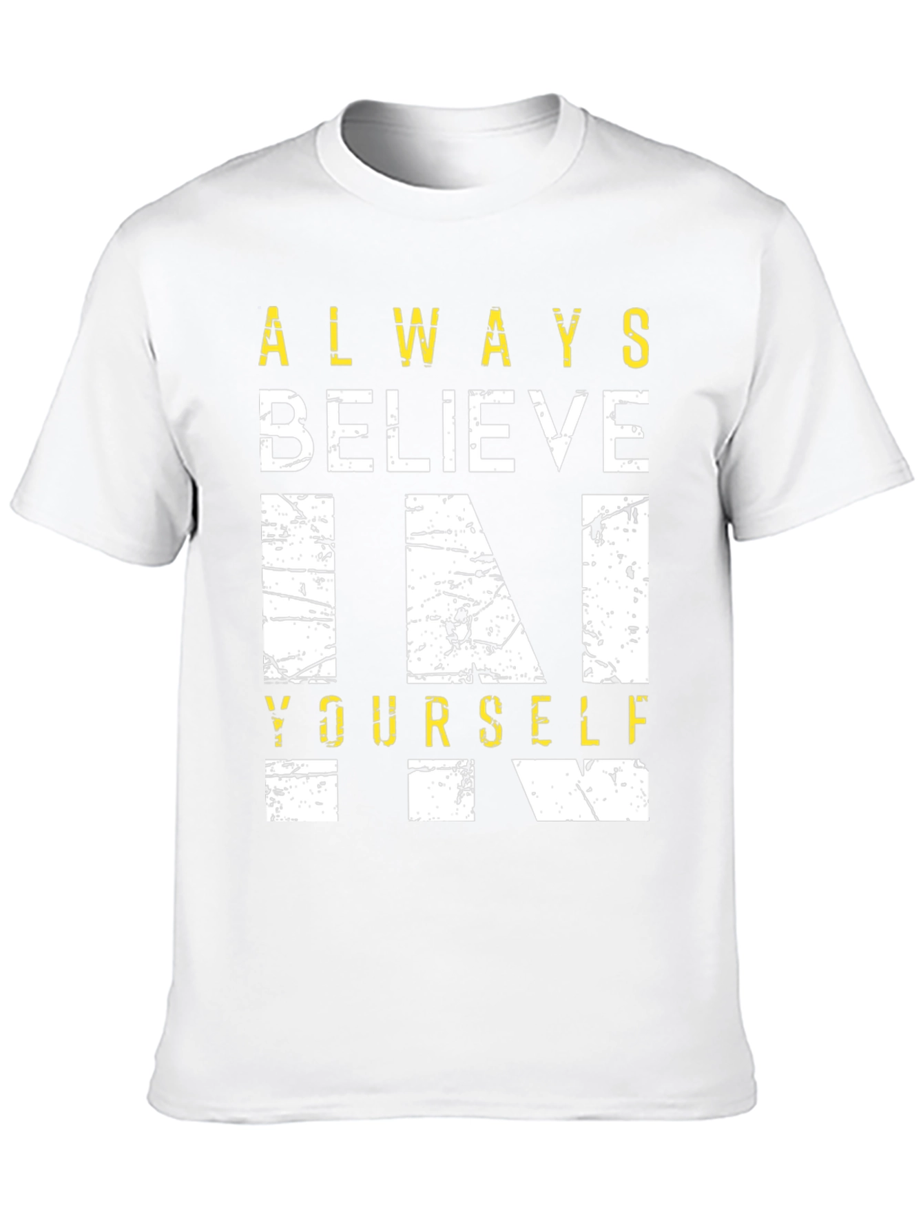 Believe in Yourself Graphic Tee - Black