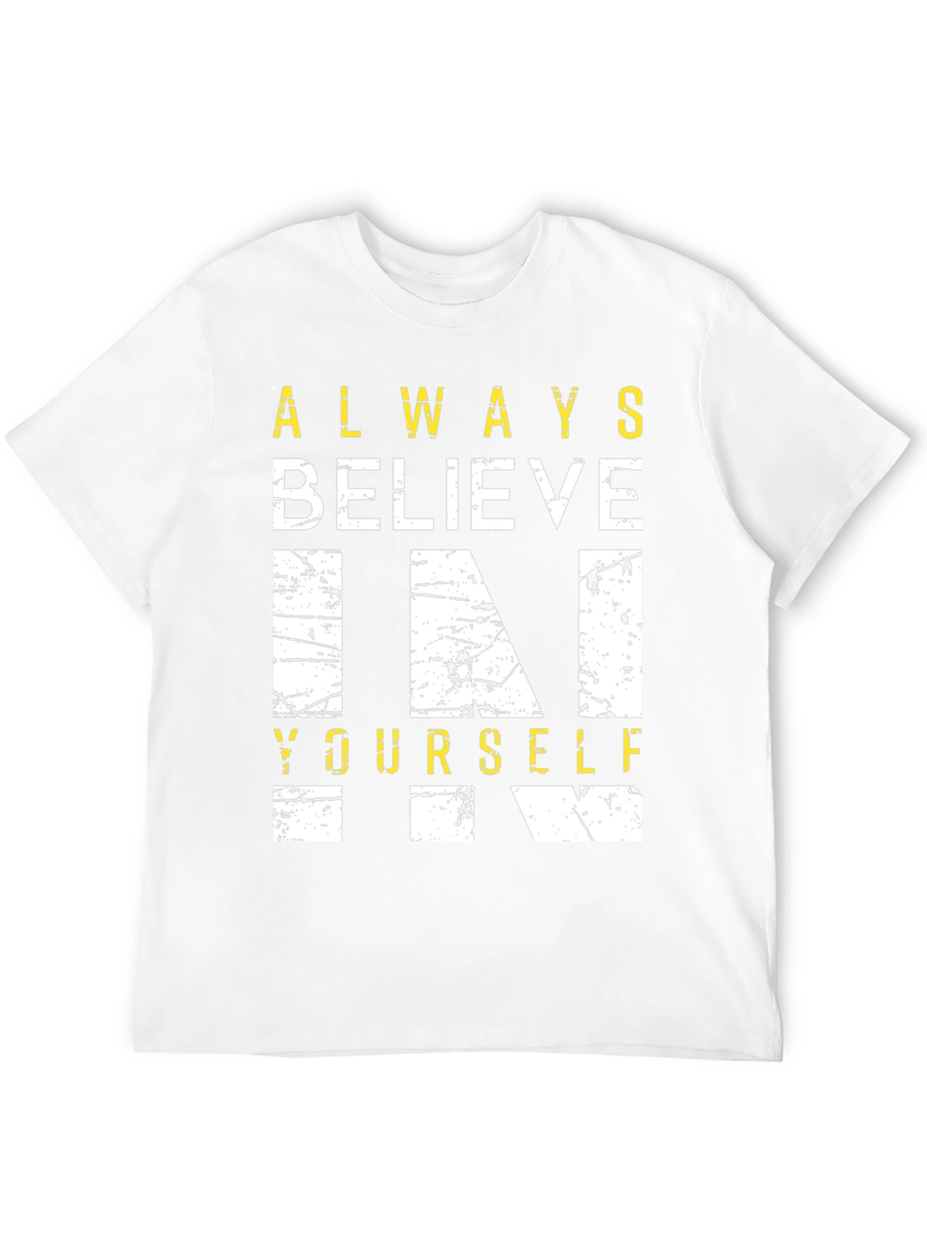 Believe in Yourself Graphic Tee - Black