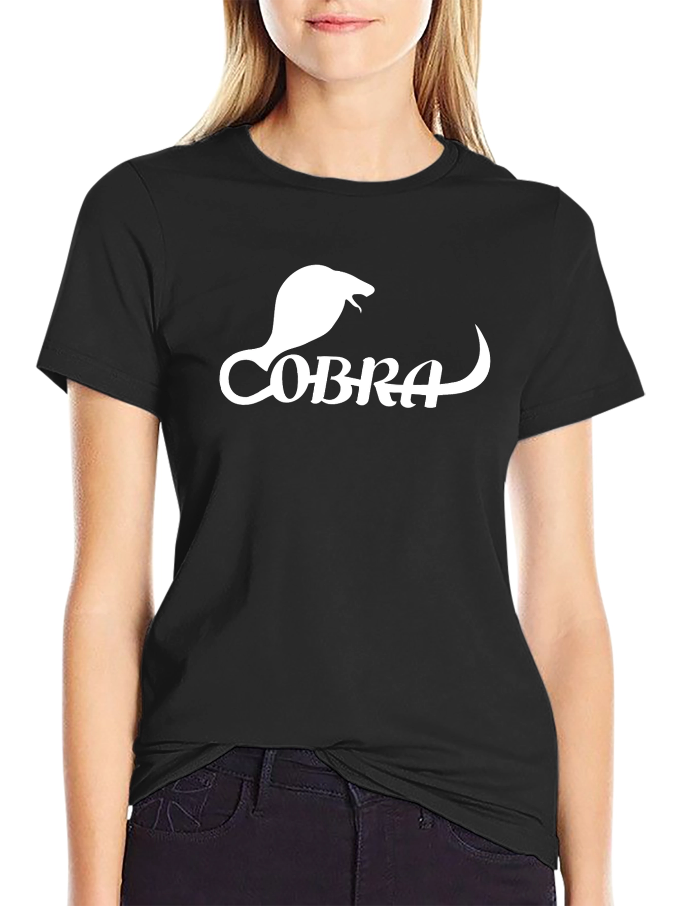 Cobra Graphic Tee - Black T-Shirt