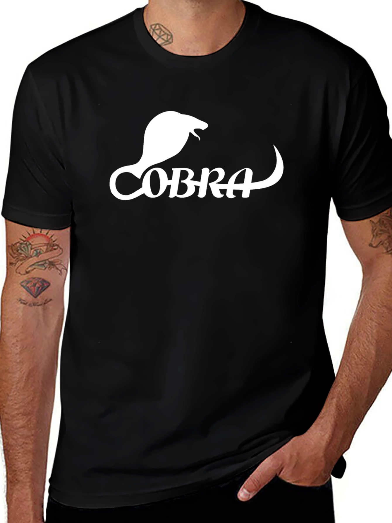 Cobra Graphic Tee - Black T-Shirt