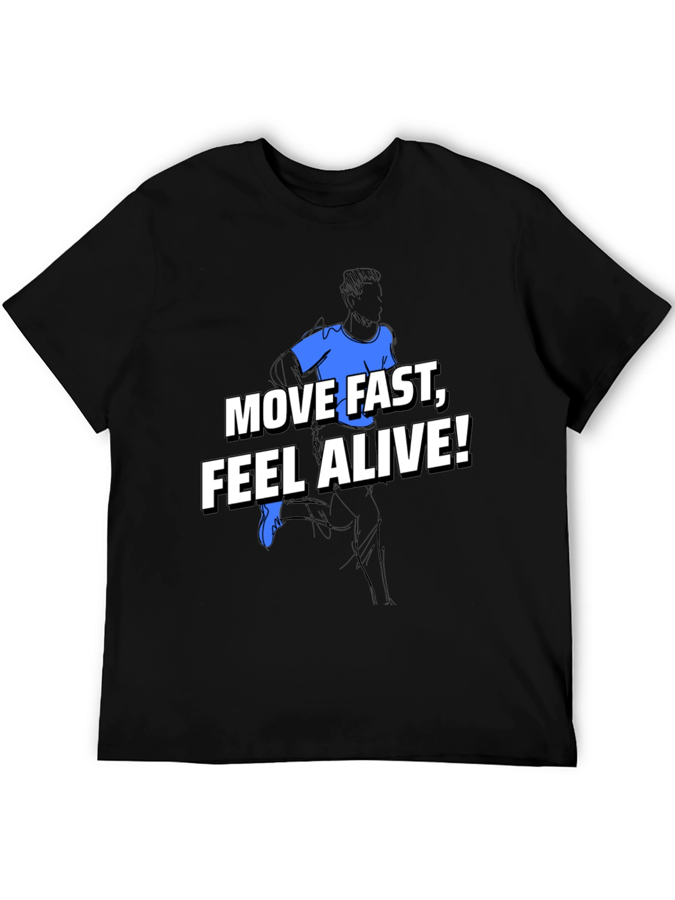 Move Fast Feel Alive Graphic Tee