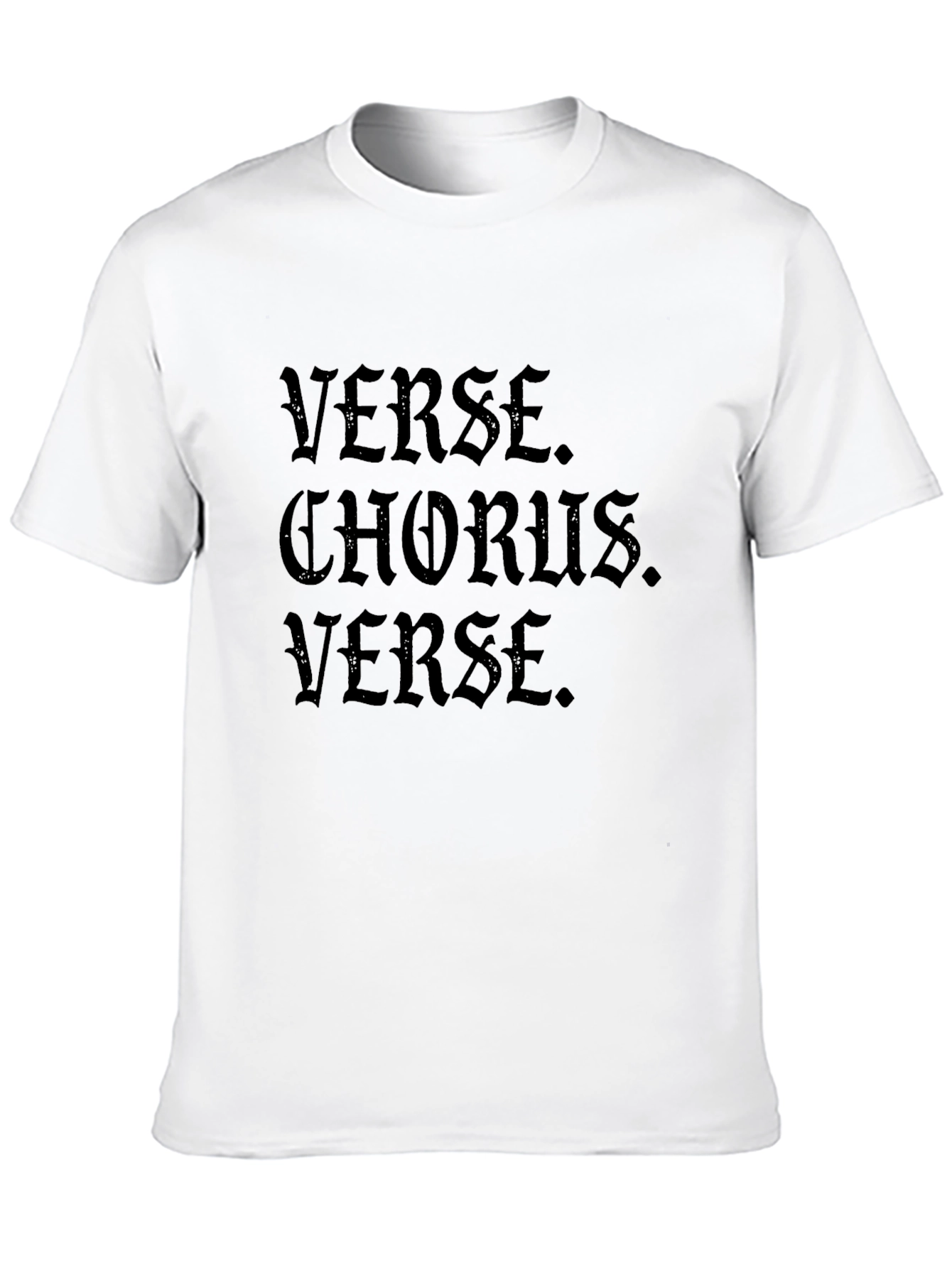 Verse Chorus Verse Black Graphic Tee