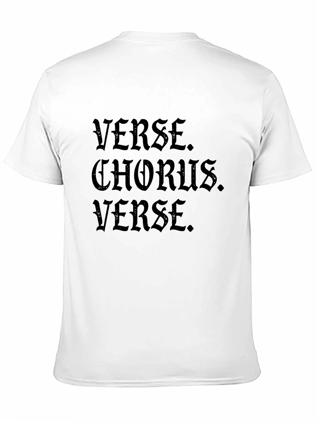 Verse Chorus Verse Black Graphic Tee