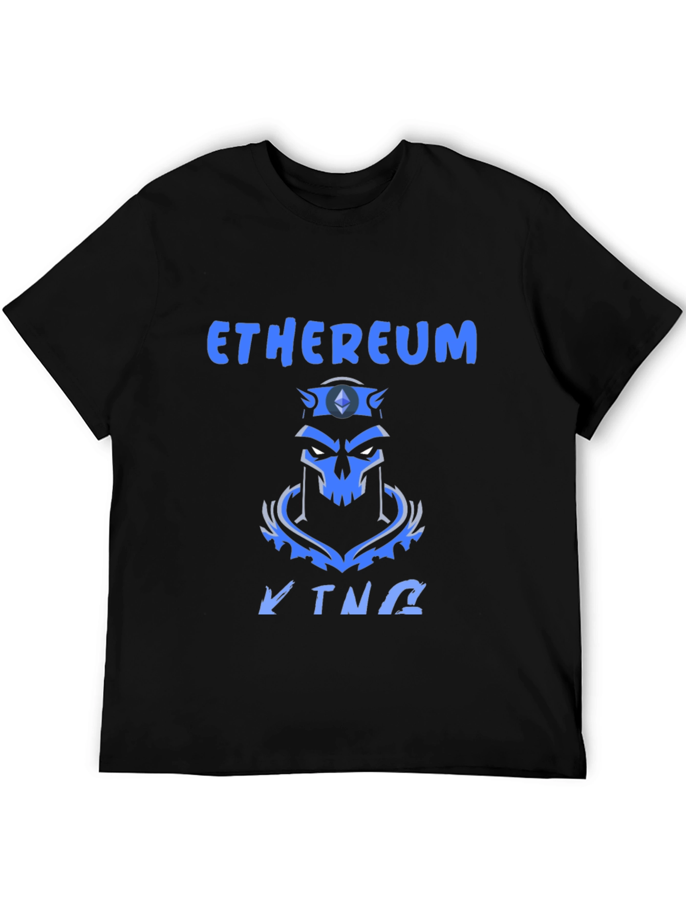 Ethereum King Black T-Shirt