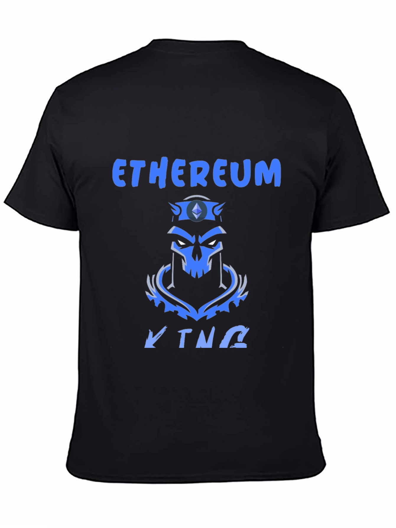 Ethereum King Black T-Shirt