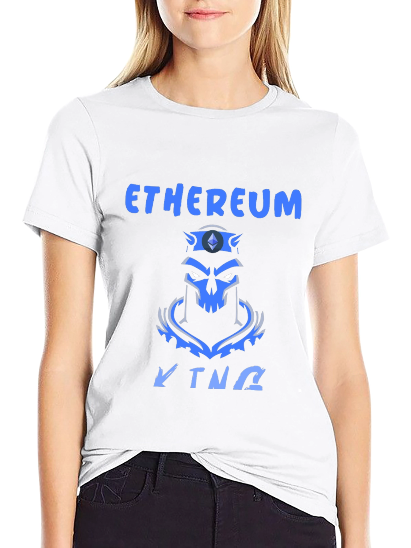 Ethereum King Black T-Shirt