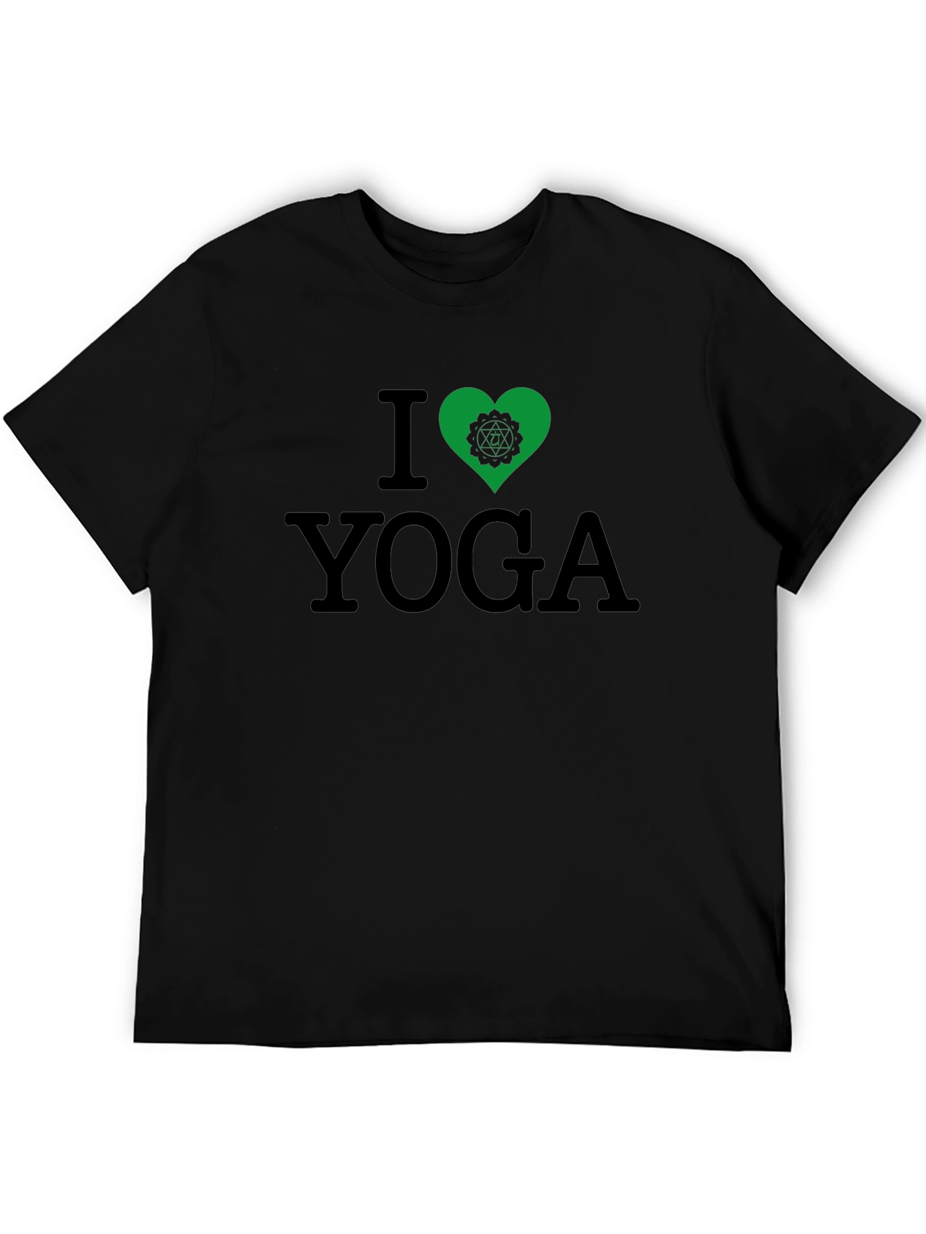 I Heart Yoga T-Shirt - Chakra Design