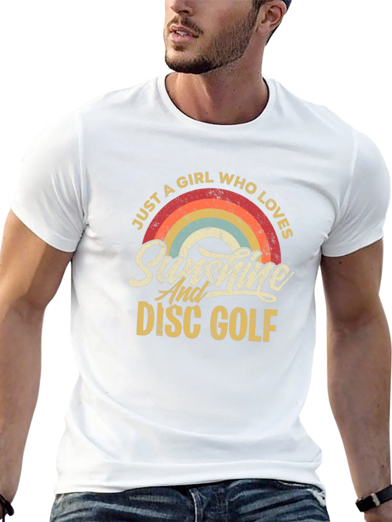 Sunshine & Disc Golf Graphic Tee