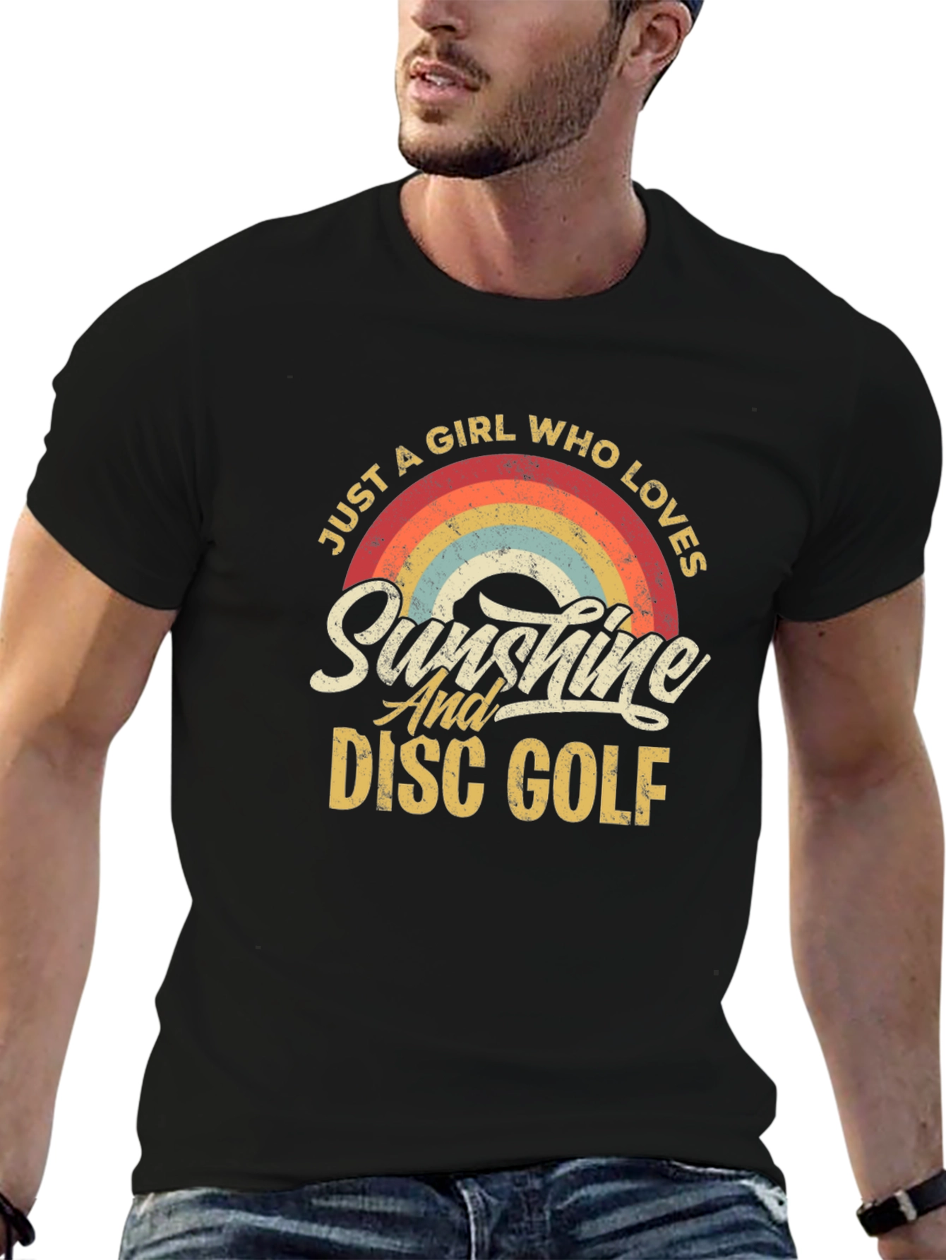 Sunshine & Disc Golf Graphic Tee