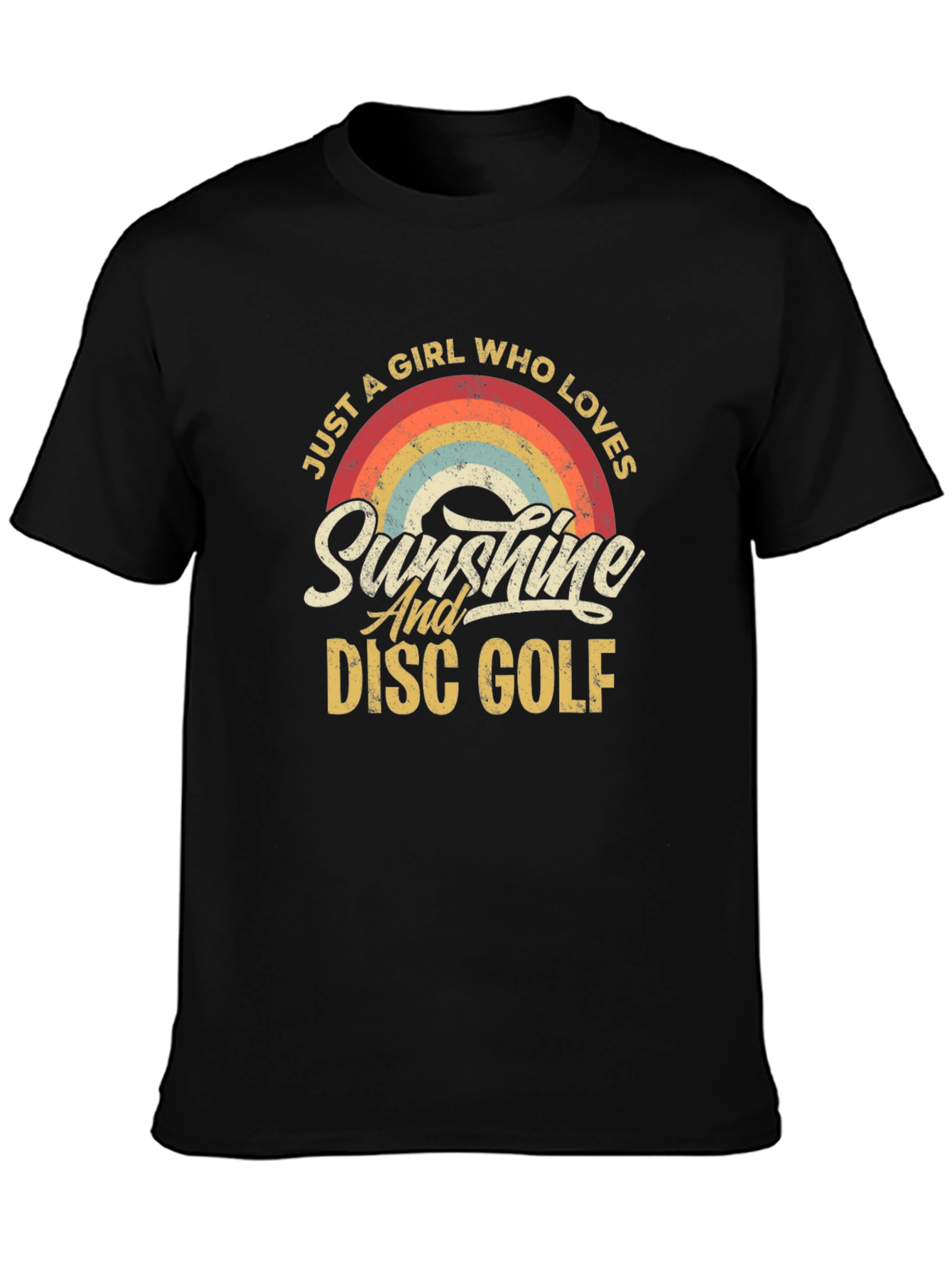 Sunshine & Disc Golf Graphic Tee