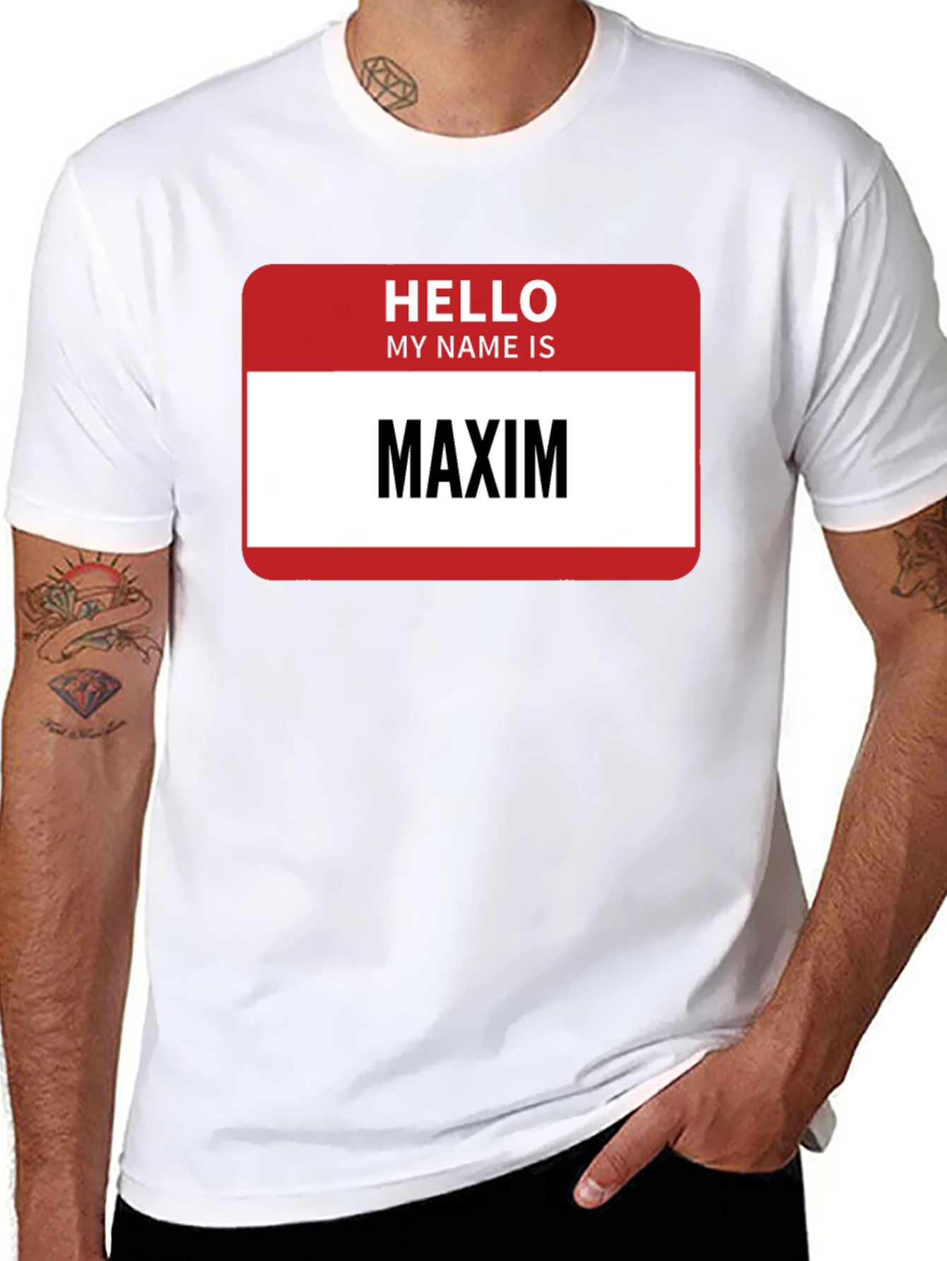 Hello My Name Is Maxim T-Shirt