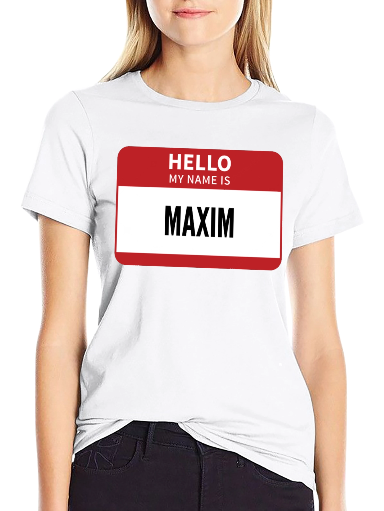 Hello My Name Is Maxim T-Shirt