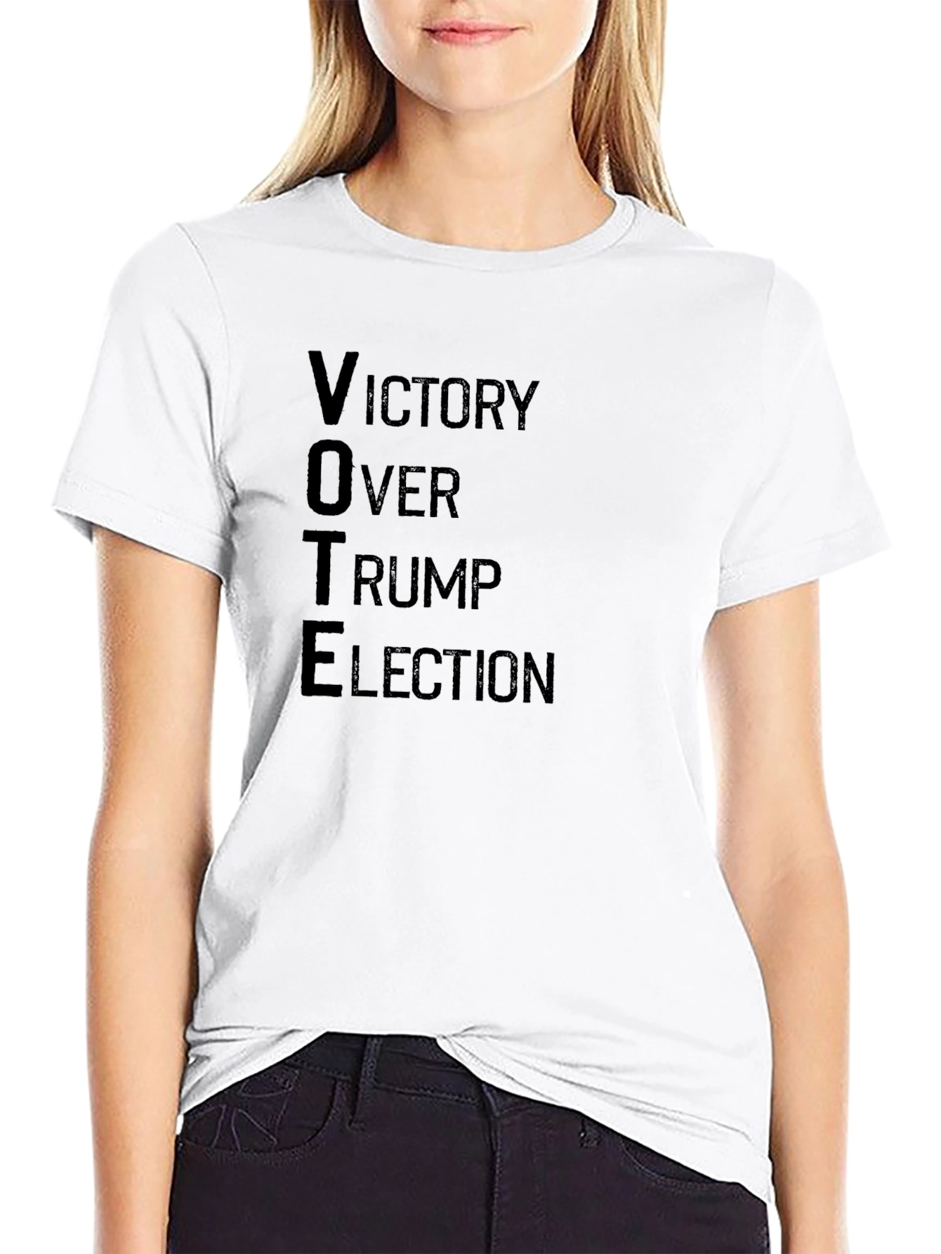 Vote Over Trump Election Graphic Tee
