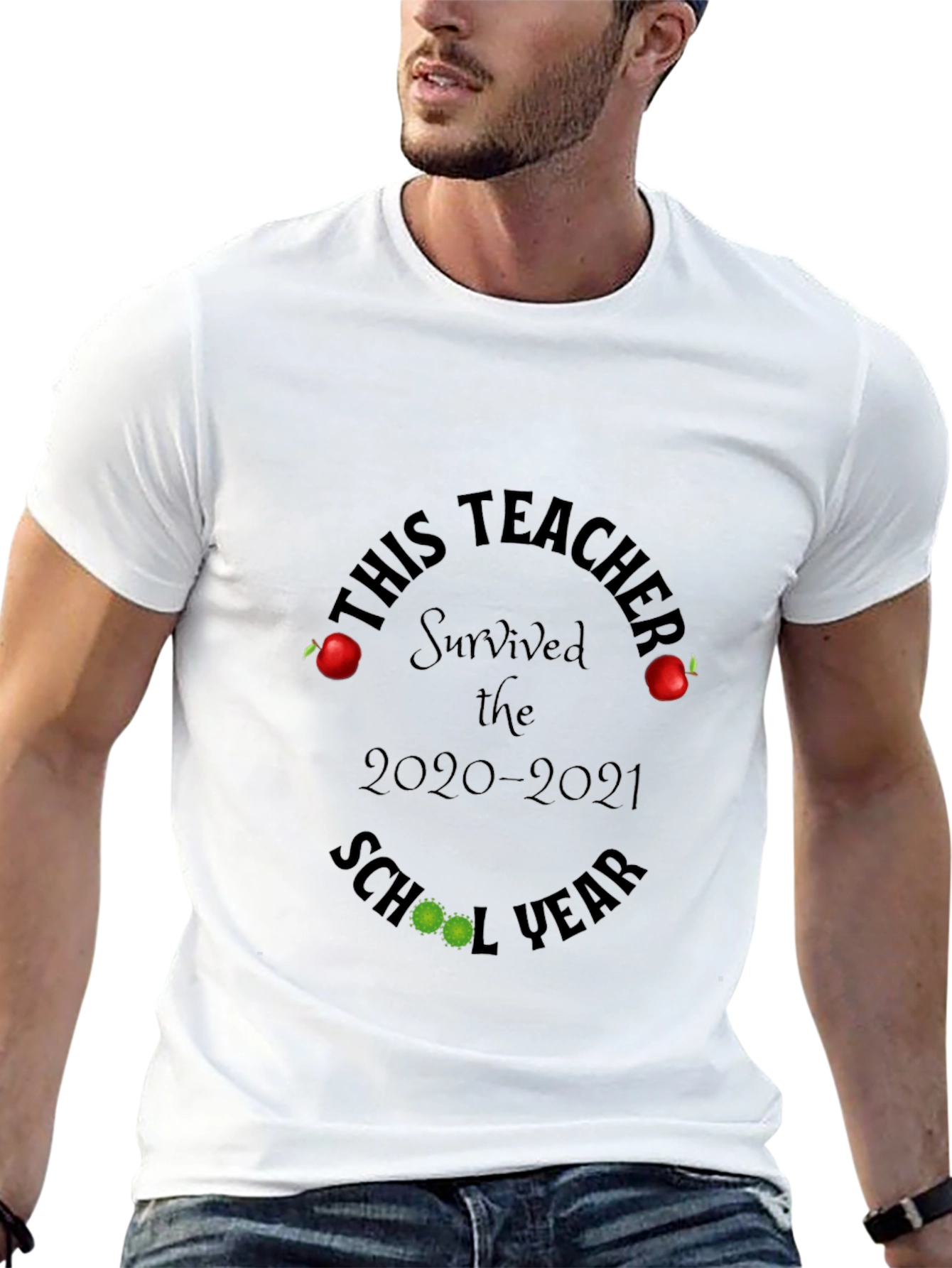 Teacher Survived 2020-2021 T-Shirt