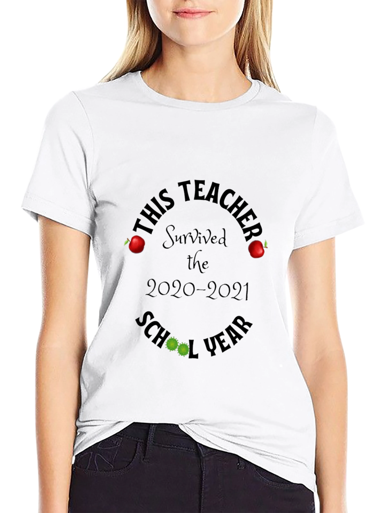Teacher Survived 2020-2021 T-Shirt
