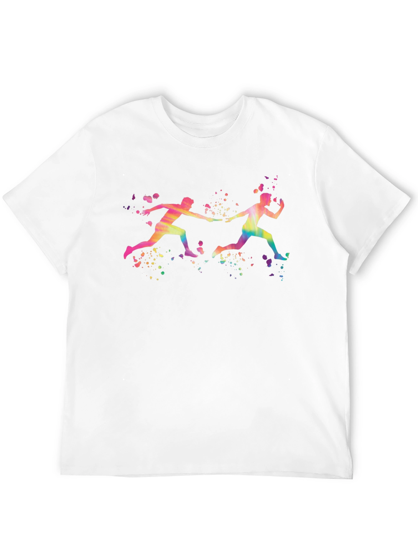 Rainbow Relay Runners Graphic T-Shirt