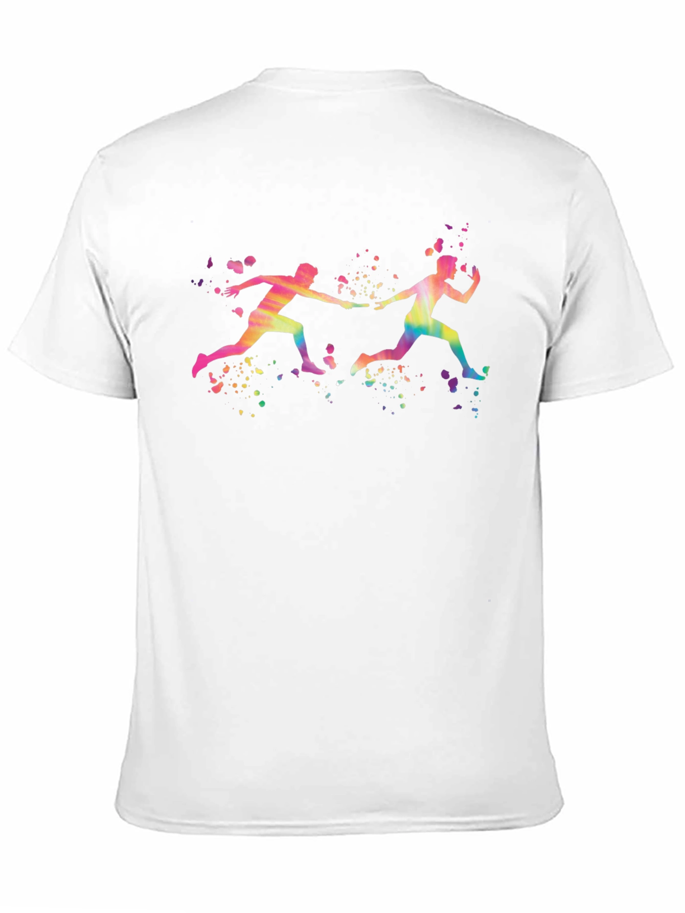 Rainbow Relay Runners Graphic T-Shirt
