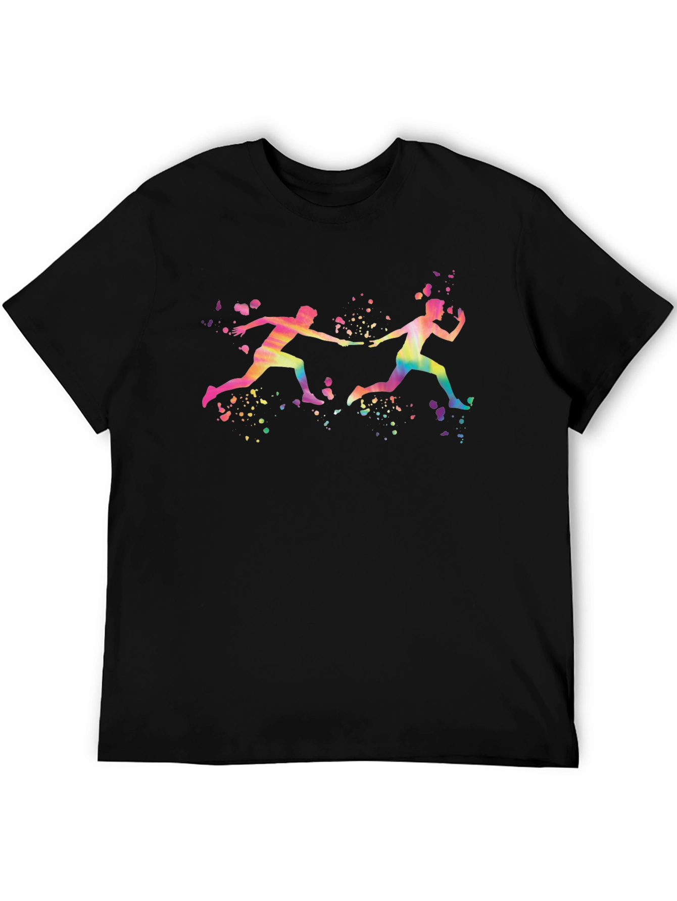Rainbow Relay Runners Graphic T-Shirt