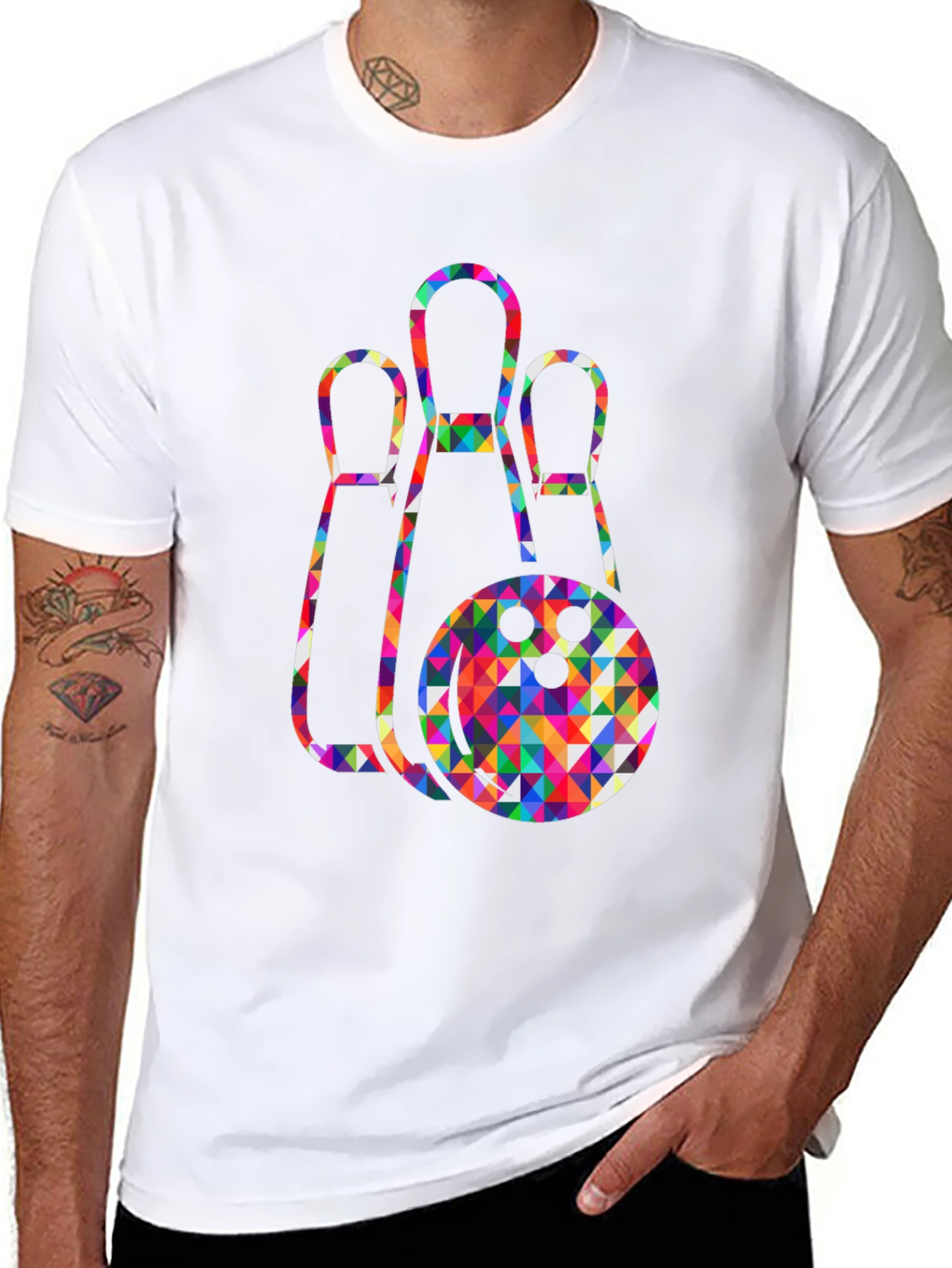 Colorful Bowling T-Shirt