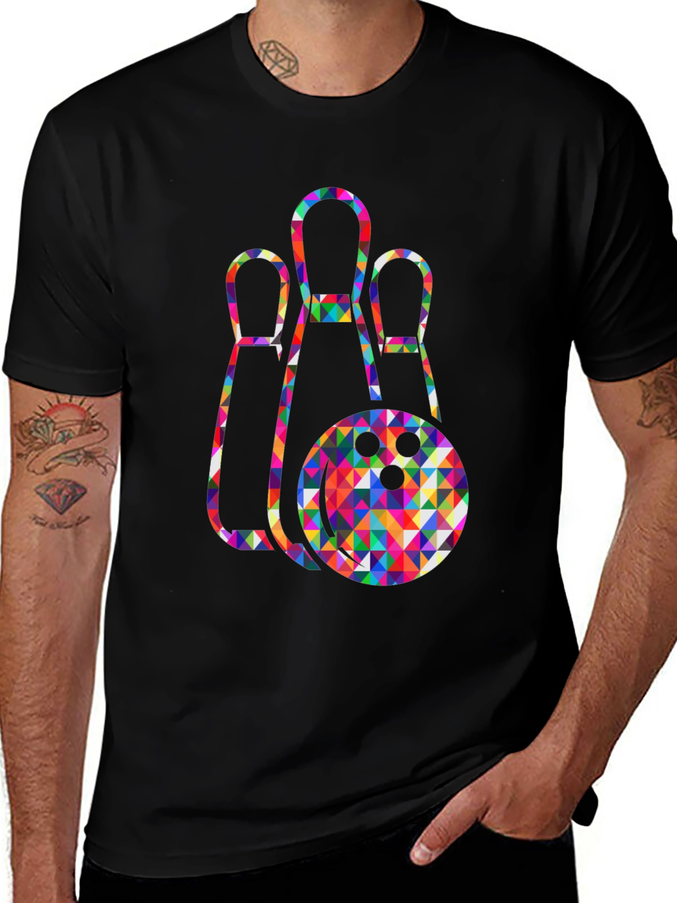 Colorful Bowling T-Shirt