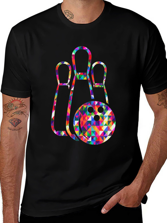 Colorful Bowling T-Shirt