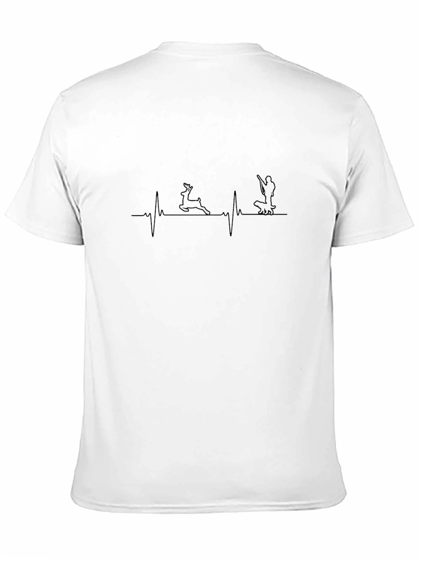 Hunter Heartbeat T-Shirt - Deer Hunting Tee