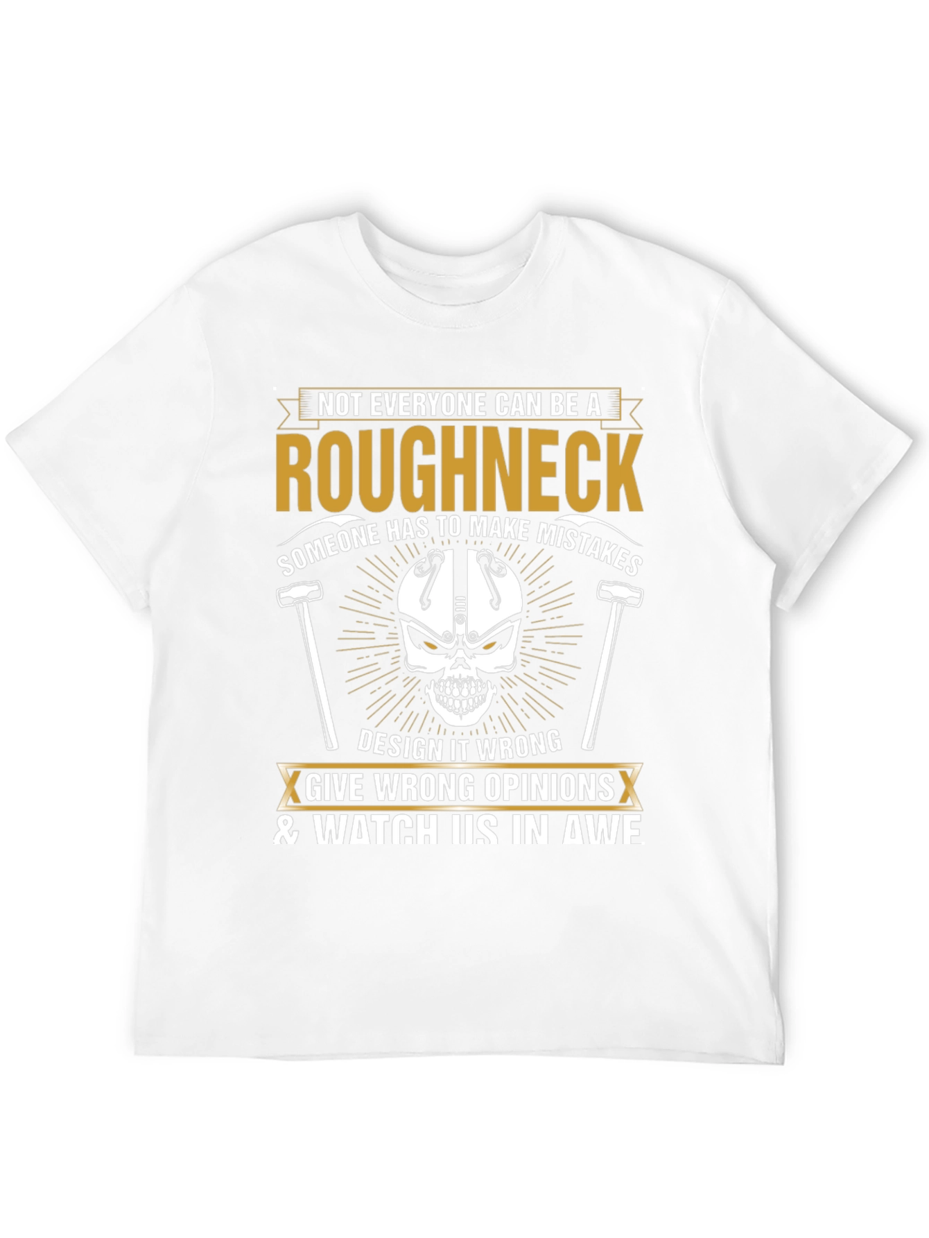 Roughneck Graphic Tee: Make Mistakes Watch in Awe