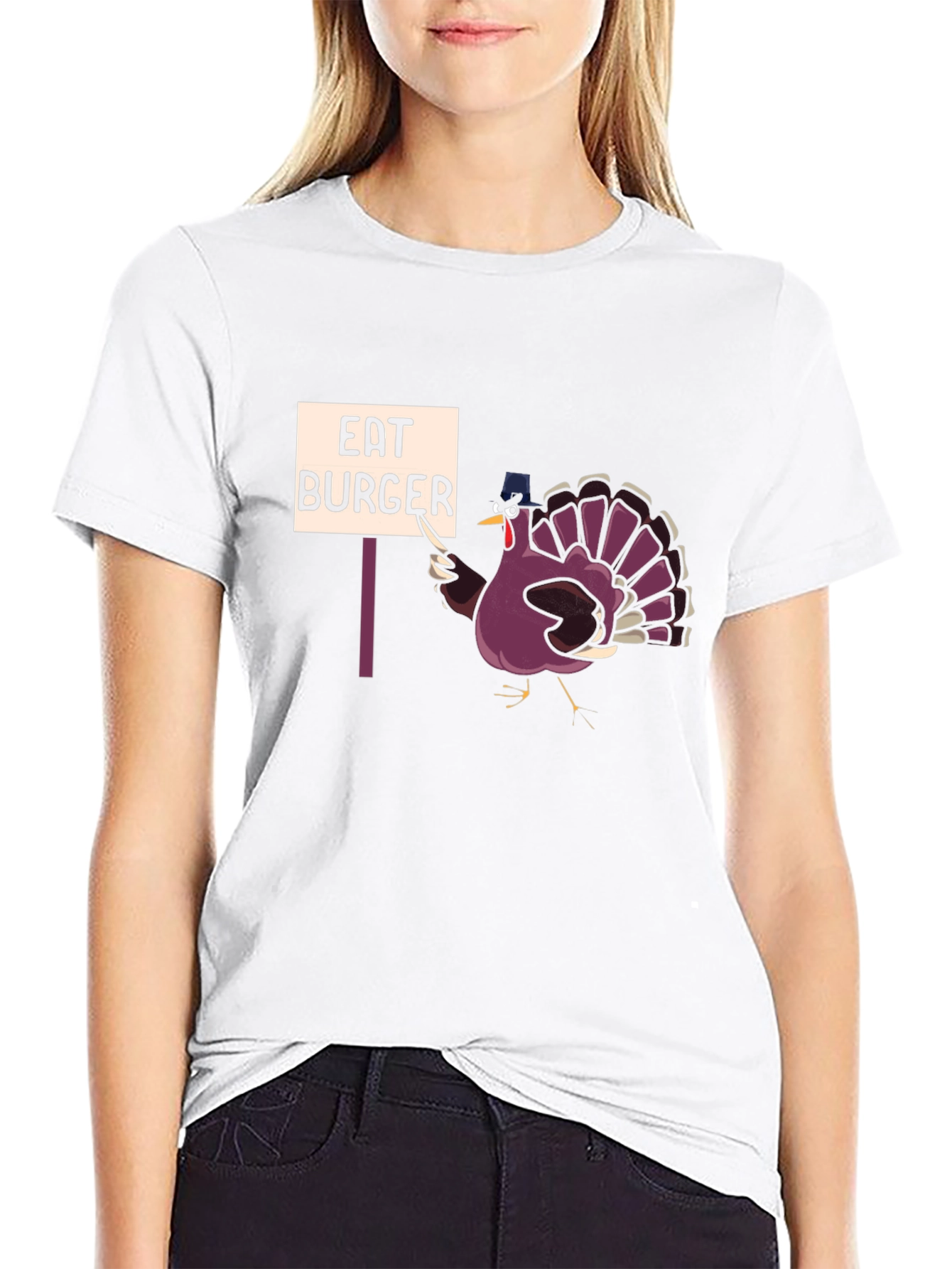 Eat Burger Turkey T-Shirt