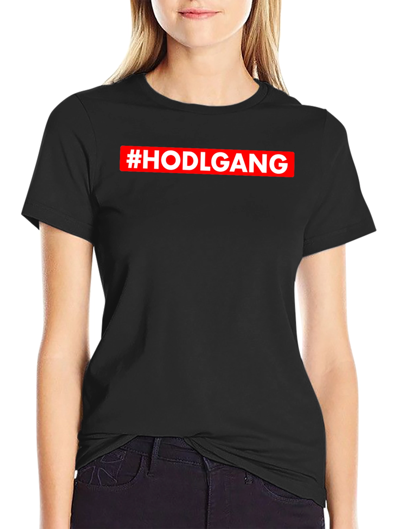 HODLGANG Black T-Shirt - Crypto Investor Apparel