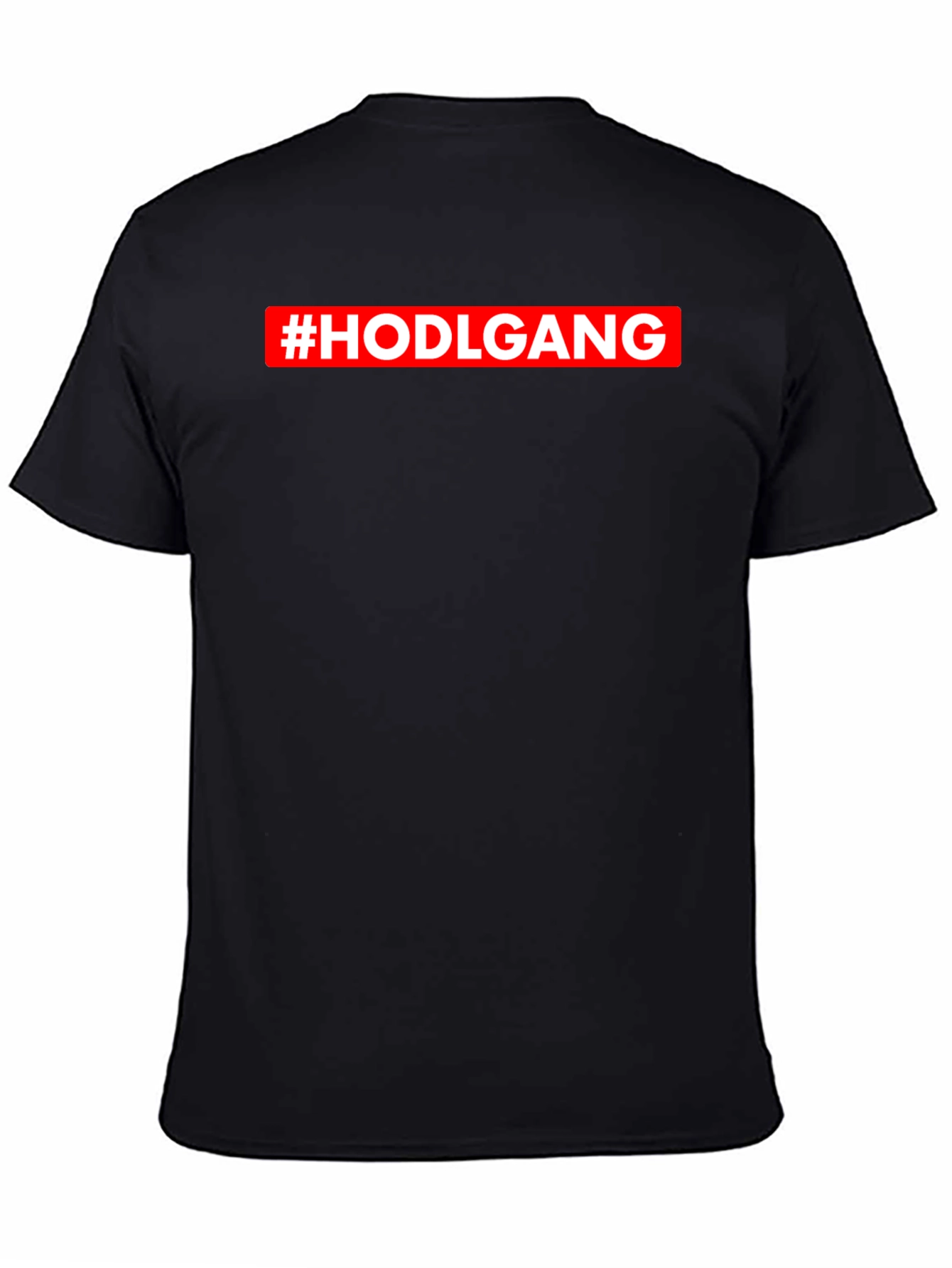 HODLGANG Black T-Shirt - Crypto Investor Apparel