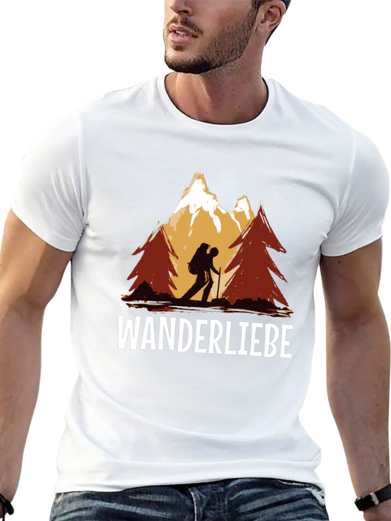 Wanderliebe Hiking T-Shirt - Mountain Adventure