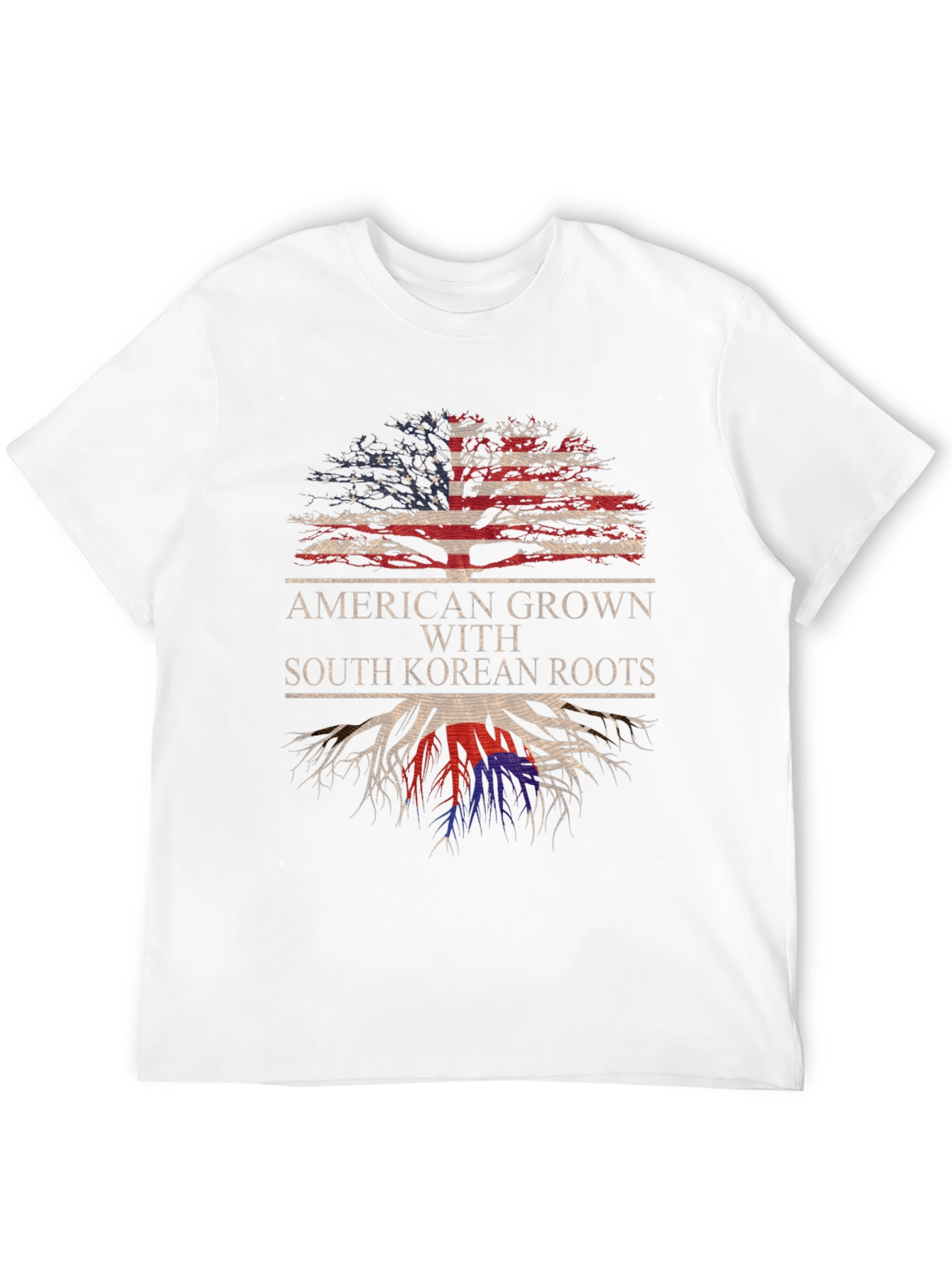 American Grown with South Korean Roots T-Shirt