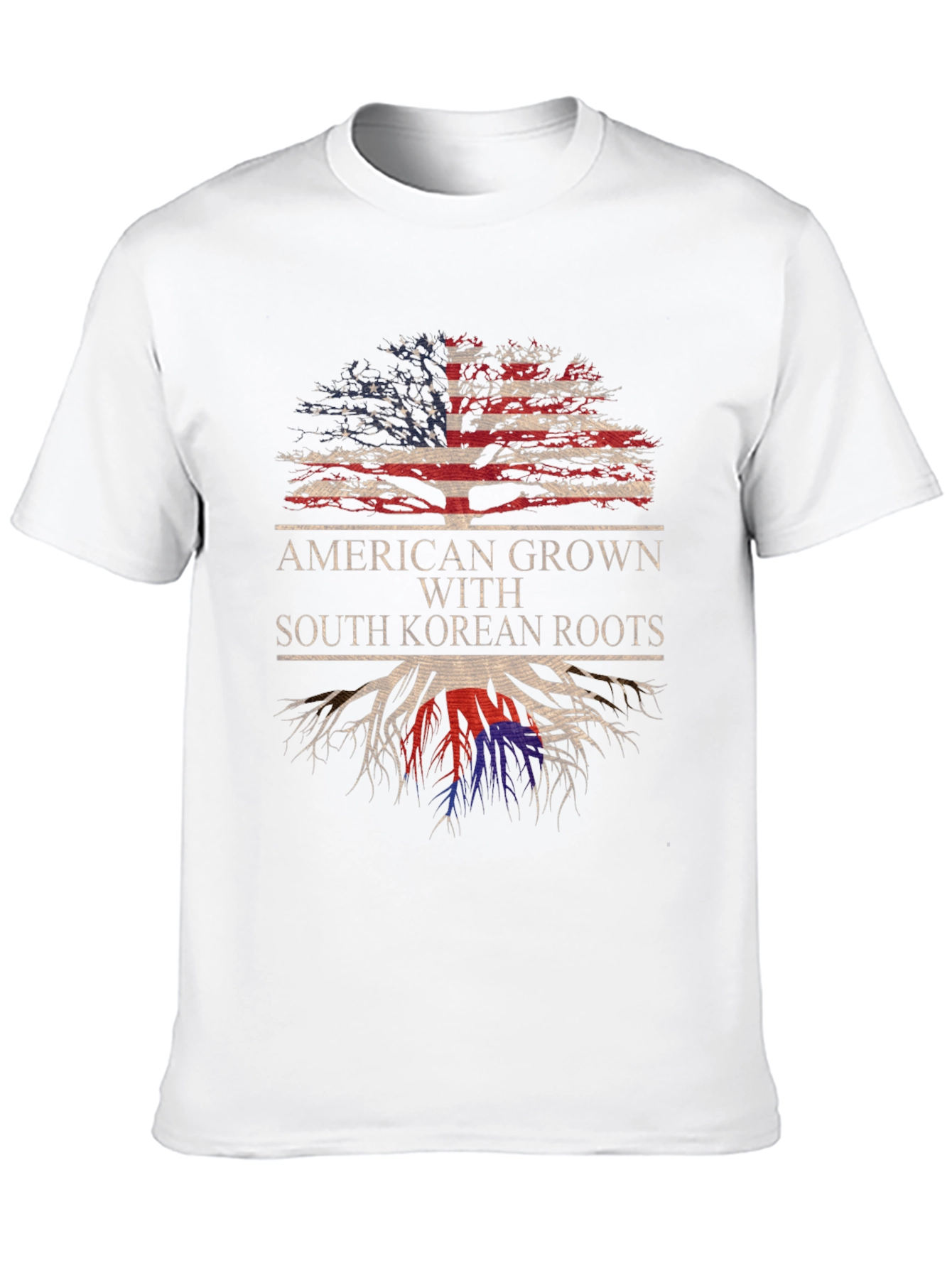 American Grown with South Korean Roots T-Shirt