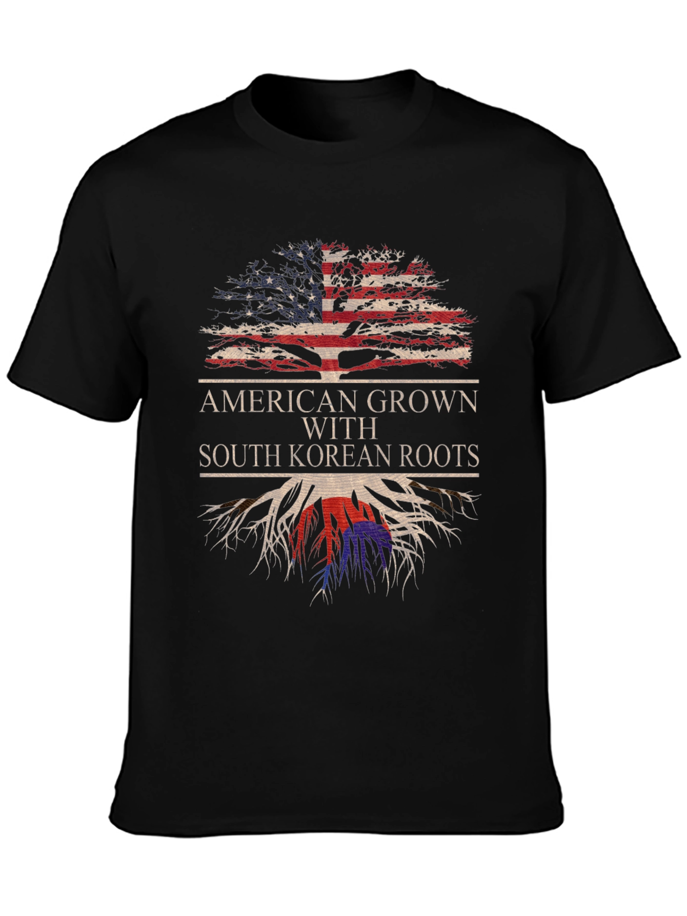 American Grown with South Korean Roots T-Shirt