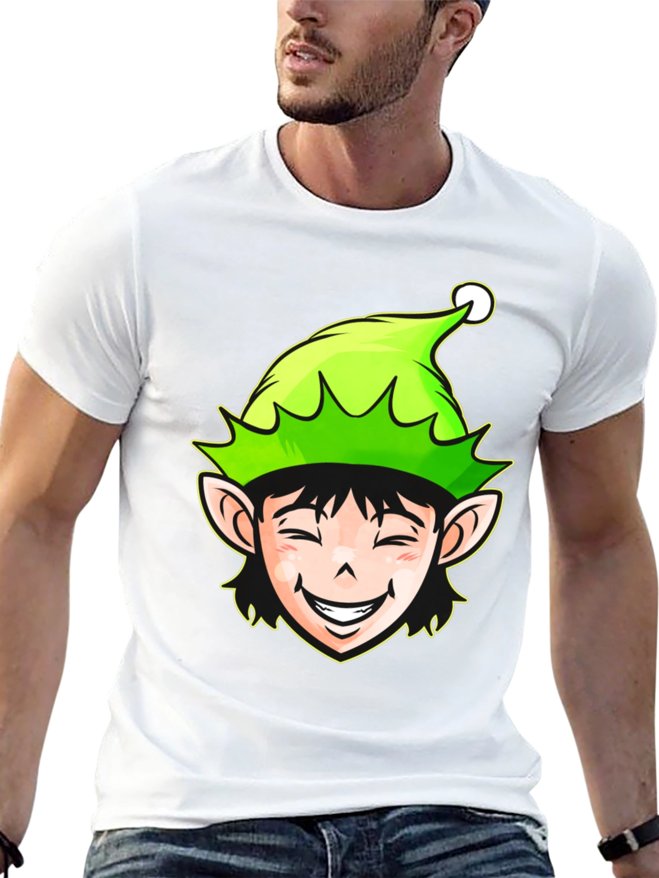 Festive Elf Graphic Tee