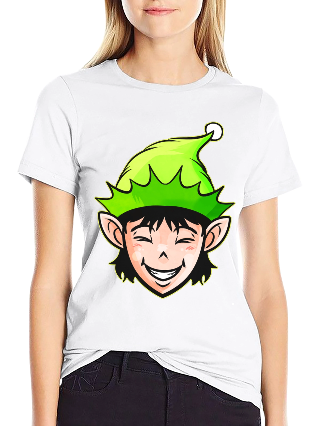 Festive Elf Graphic Tee