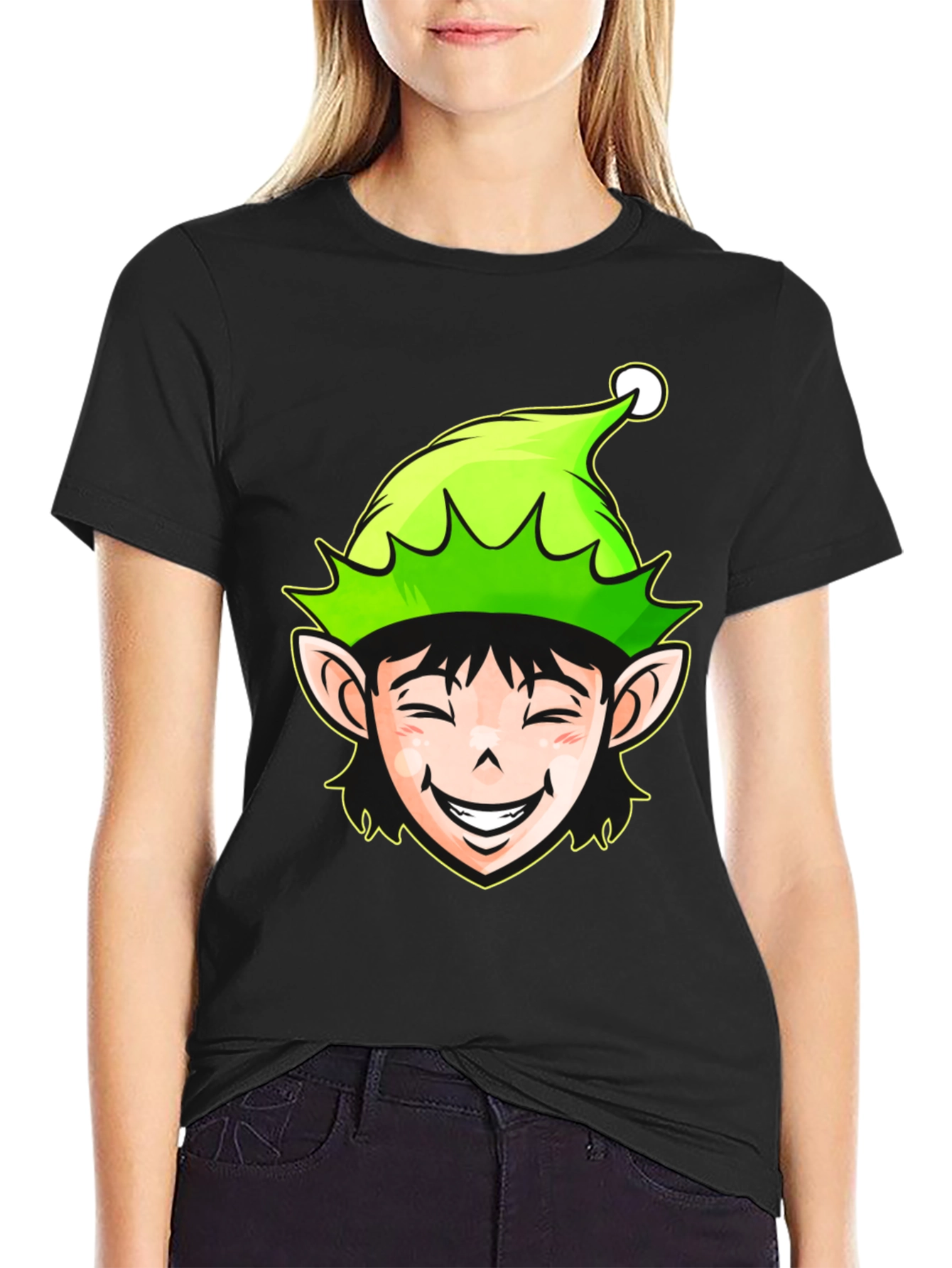 Festive Elf Graphic Tee