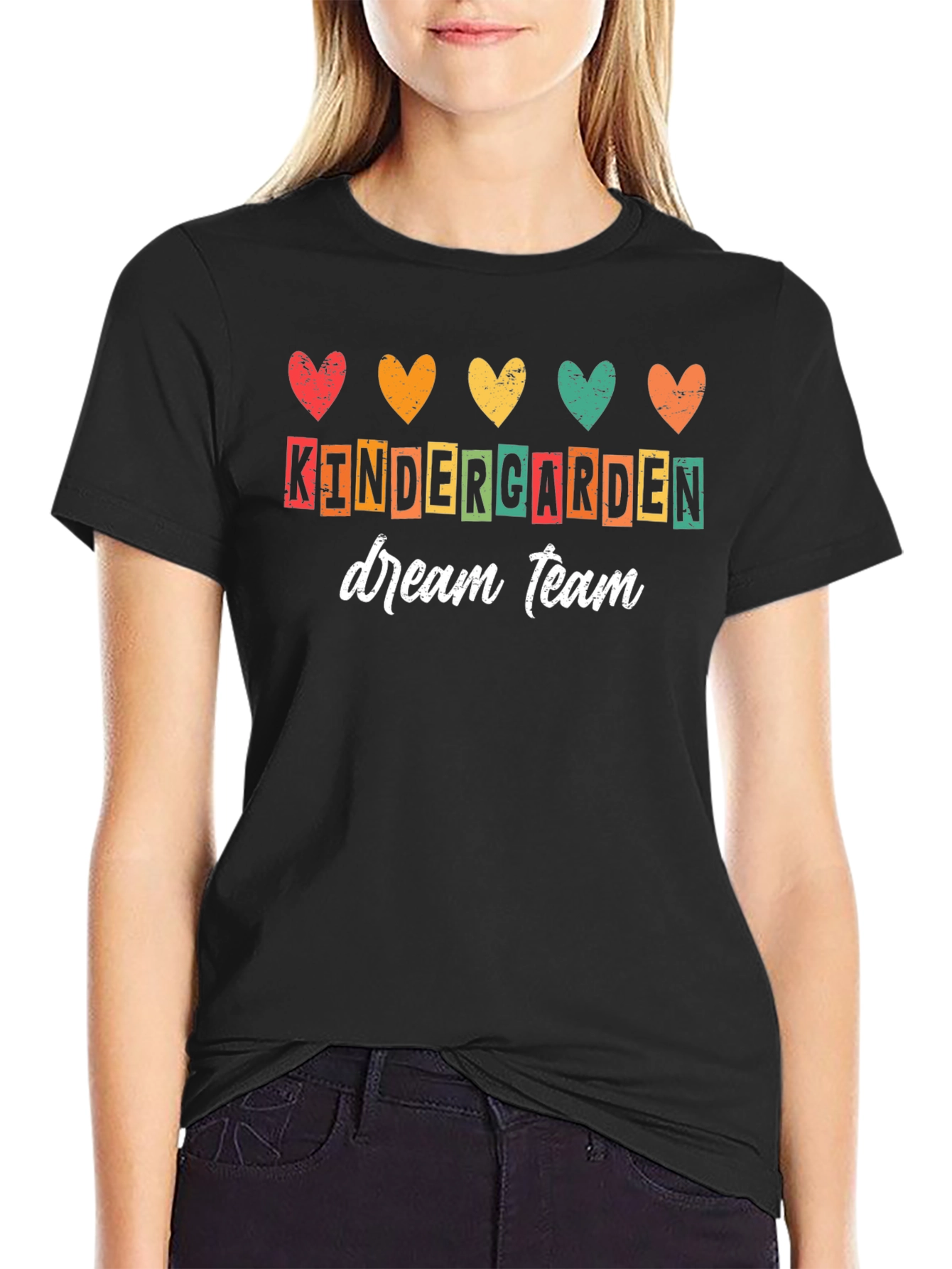 Kindergarten Dream Team Teacher T-Shirt