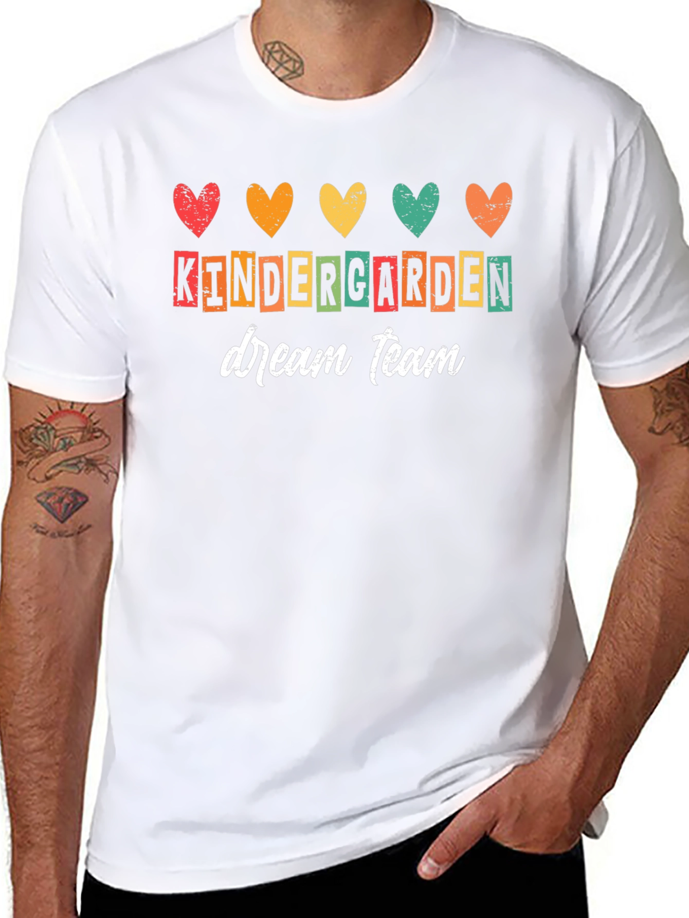 Kindergarten Dream Team Teacher T-Shirt