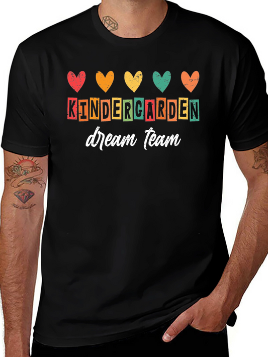 Kindergarten Dream Team Teacher T-Shirt