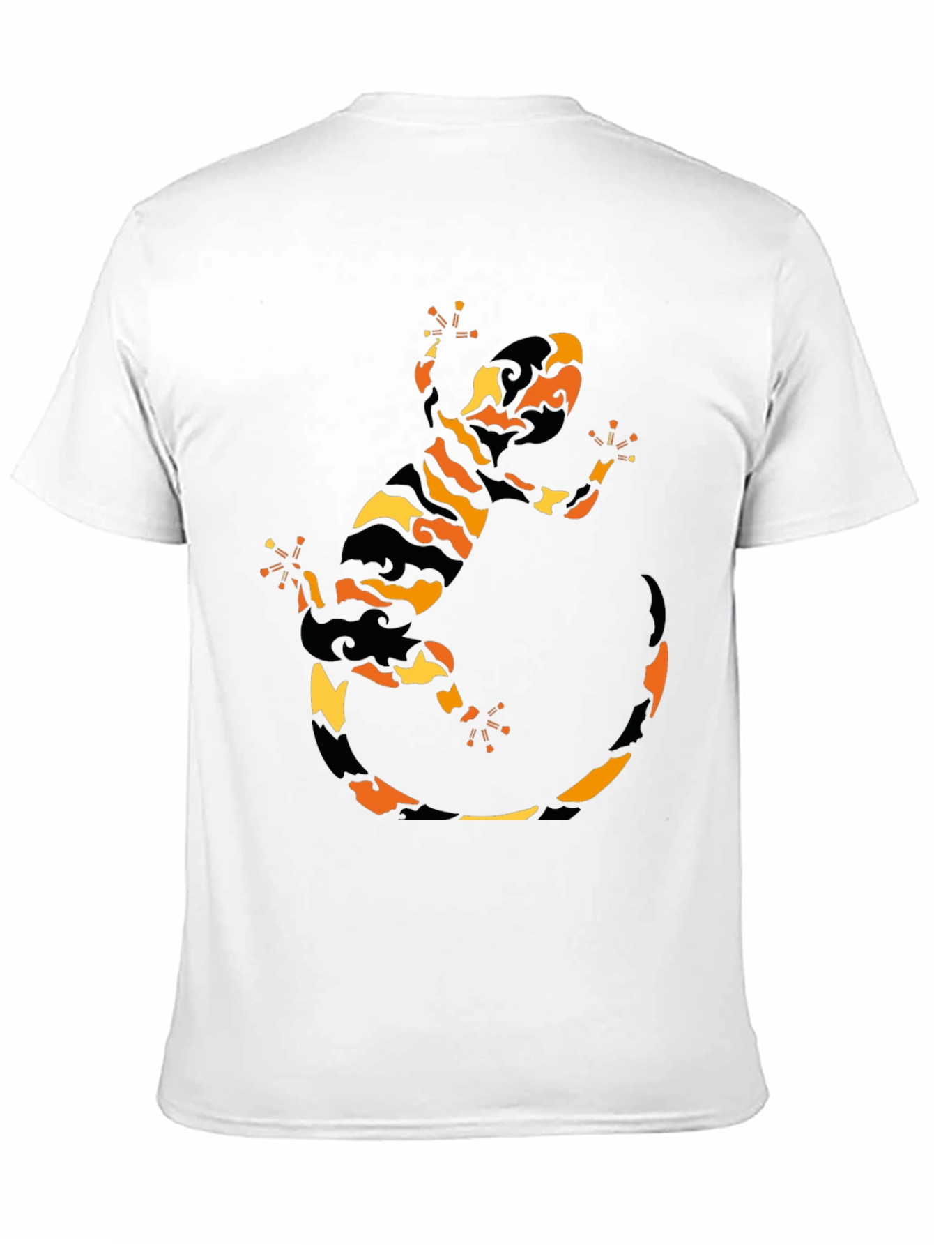 Gecko Graphic Tee - Black Short Sleeve T-Shirt